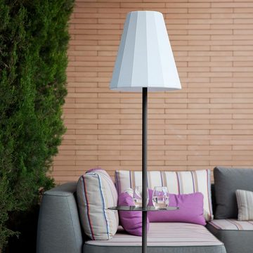 Licht-Trend LED Außen-Stehlampe LED Solar-Stehleuchte Helga mit Fernbedienung Rosa, RGB & Warmweiß - Kaltweiß