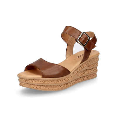 Gabor Gabor Damen Plateau Keilsandalette braun Sandale