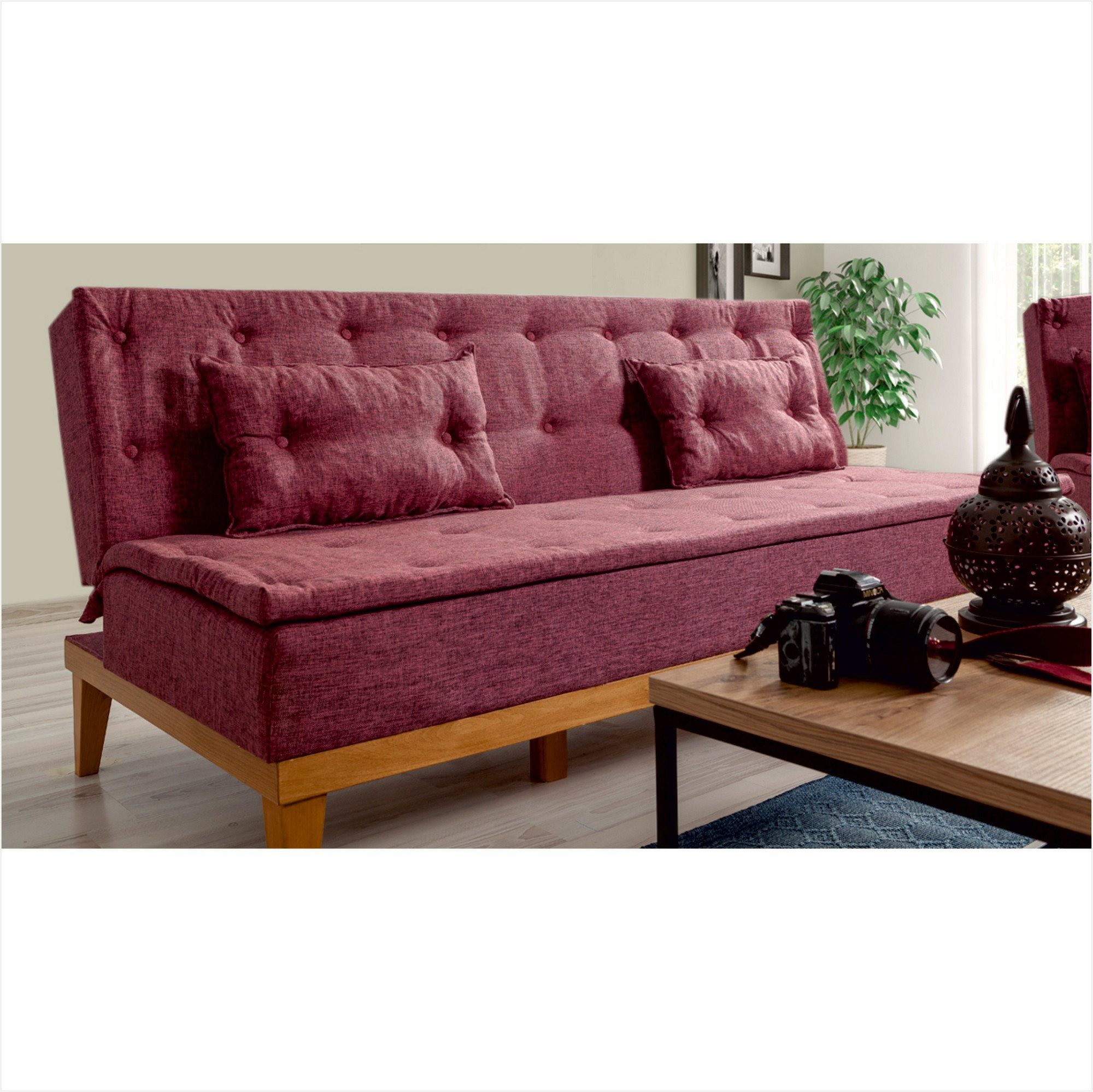 Sofa Decor UNQ1334-3-Sitz-Sofa-Bett Skye