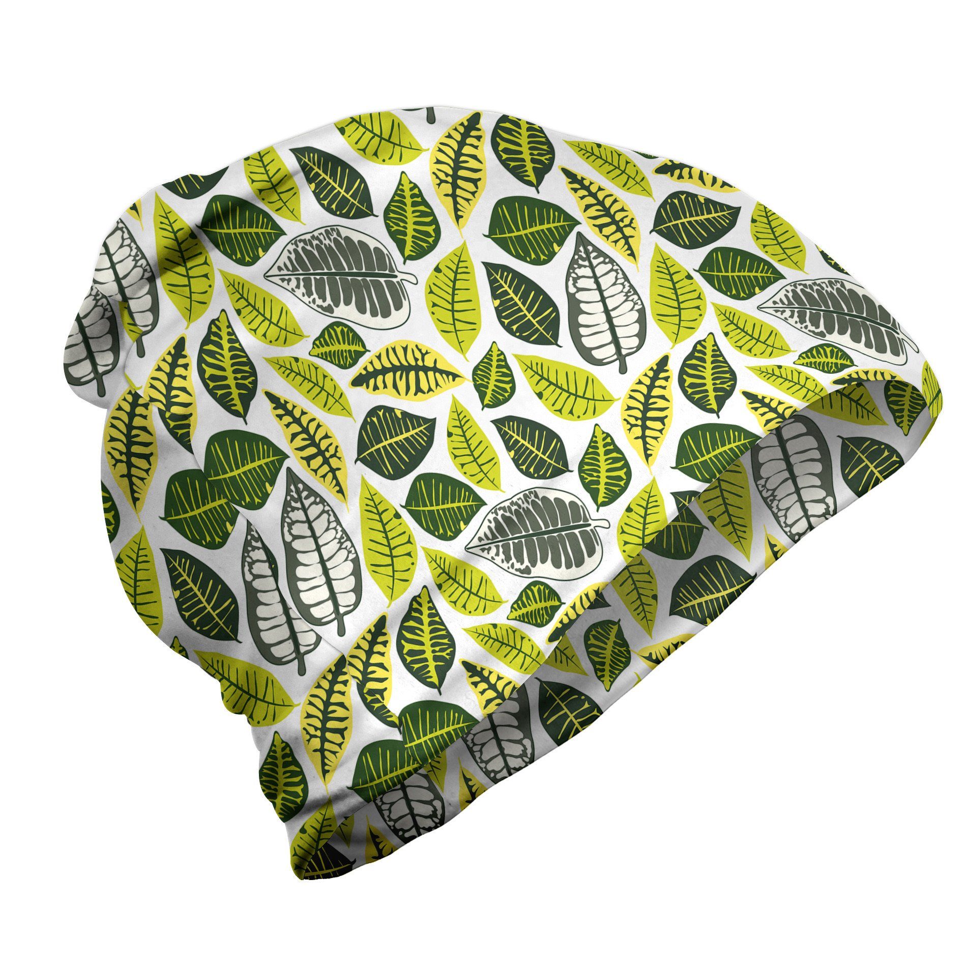 Abakuhaus Beanie Wandern im Freien Philodendron Vivid tropische Blatt-