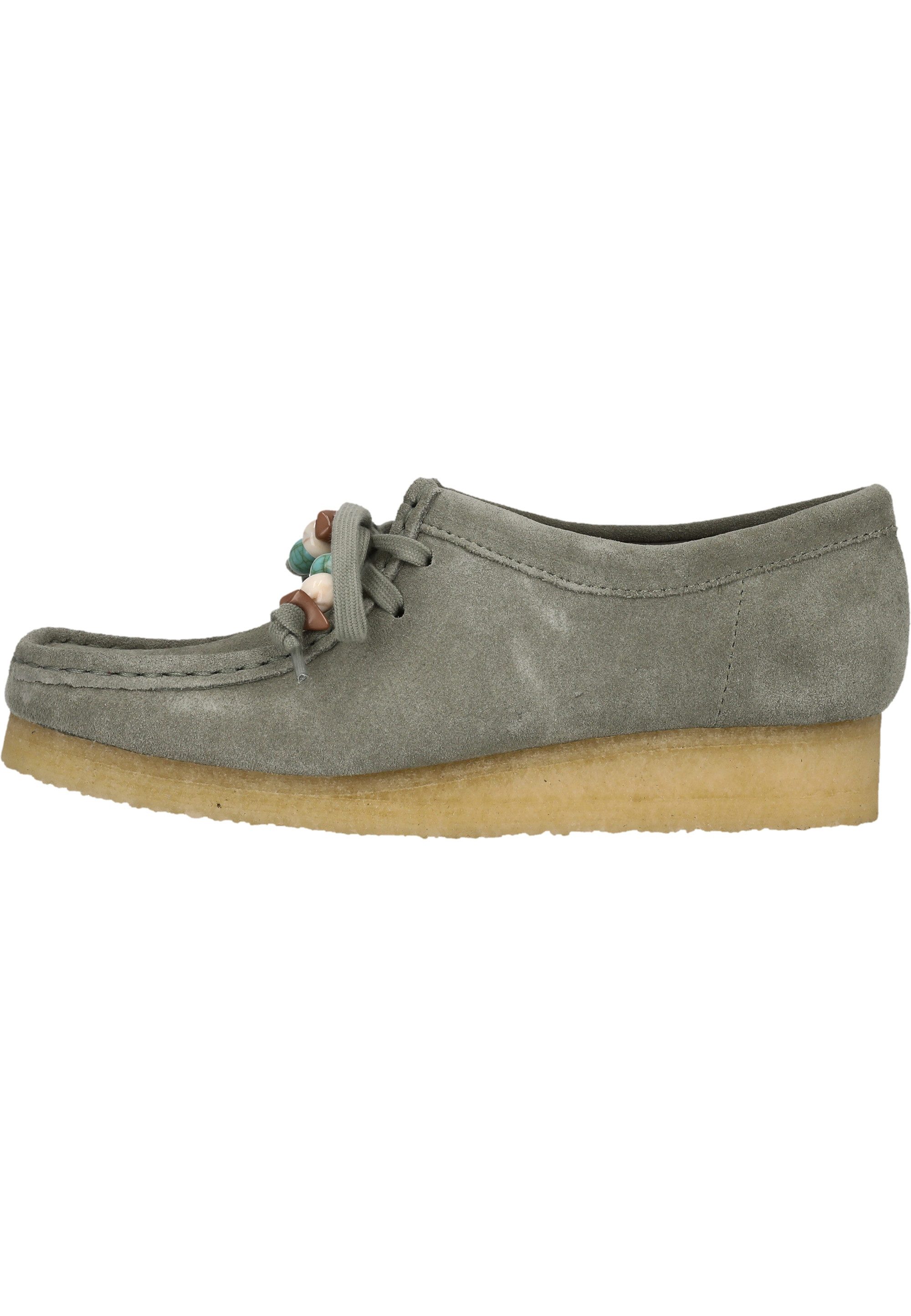 Clarks Wallabee Mokassin aus hochwertigem Material günstig online kaufen