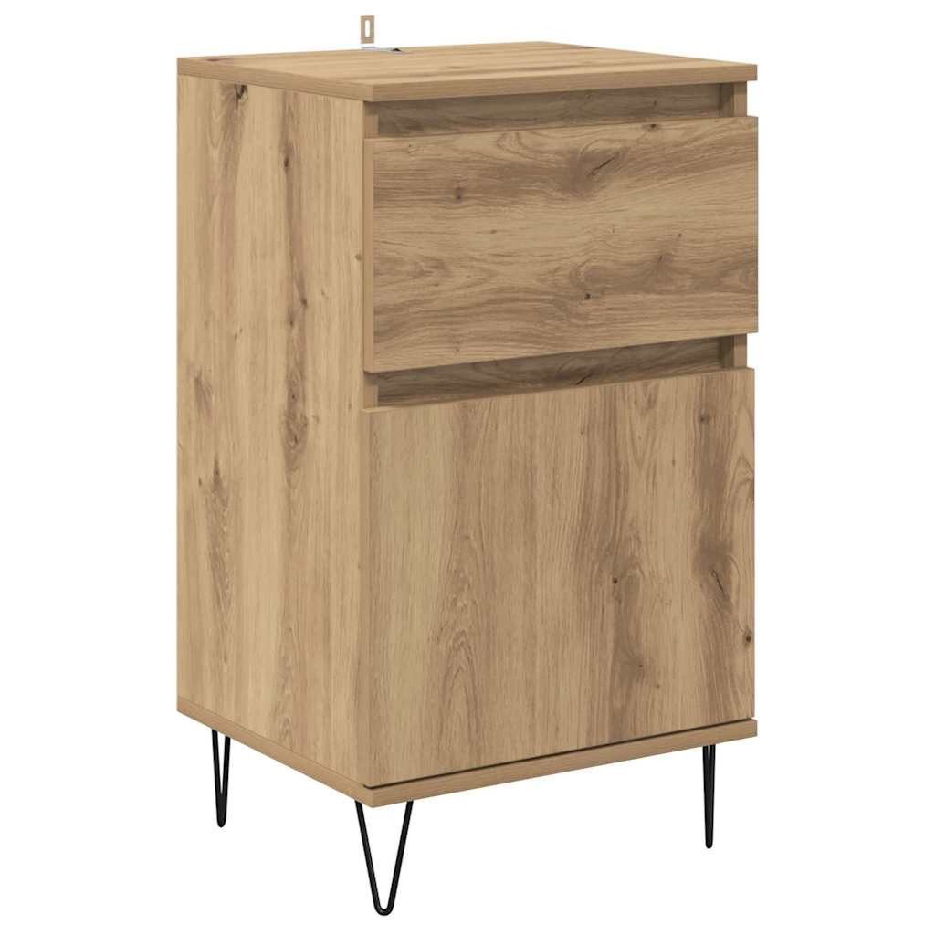 vidaXL Sideboard Sideboard Artisan-Eiche 35 x 40 x 70 cm Holzwerkstoff (1 S günstig online kaufen