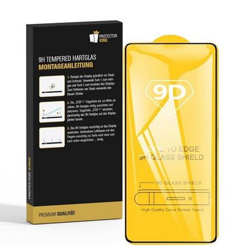 Protectorking Schutzfolie 6x 9H Panzerglas für Xiaomi Poco F3 GT/ F4 GT FULL COVER Displayschutz, (6-Stück), Displayschutzglas, Schutzglas Echtglas Tempered 9H Härte HD-KLAR