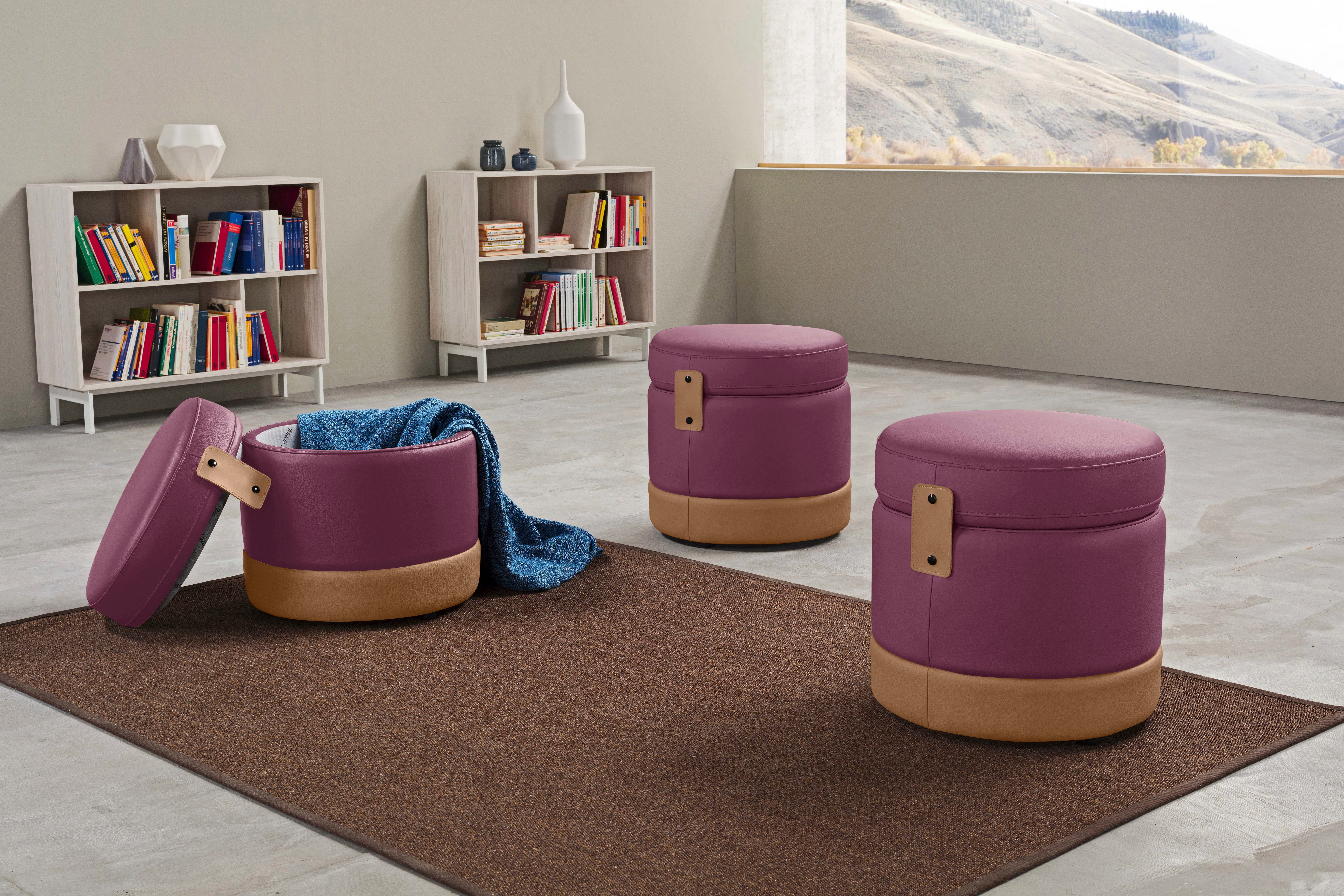 Egoitaliano Hocker Tonder, Designhocker als Blickfang günstig online kaufen