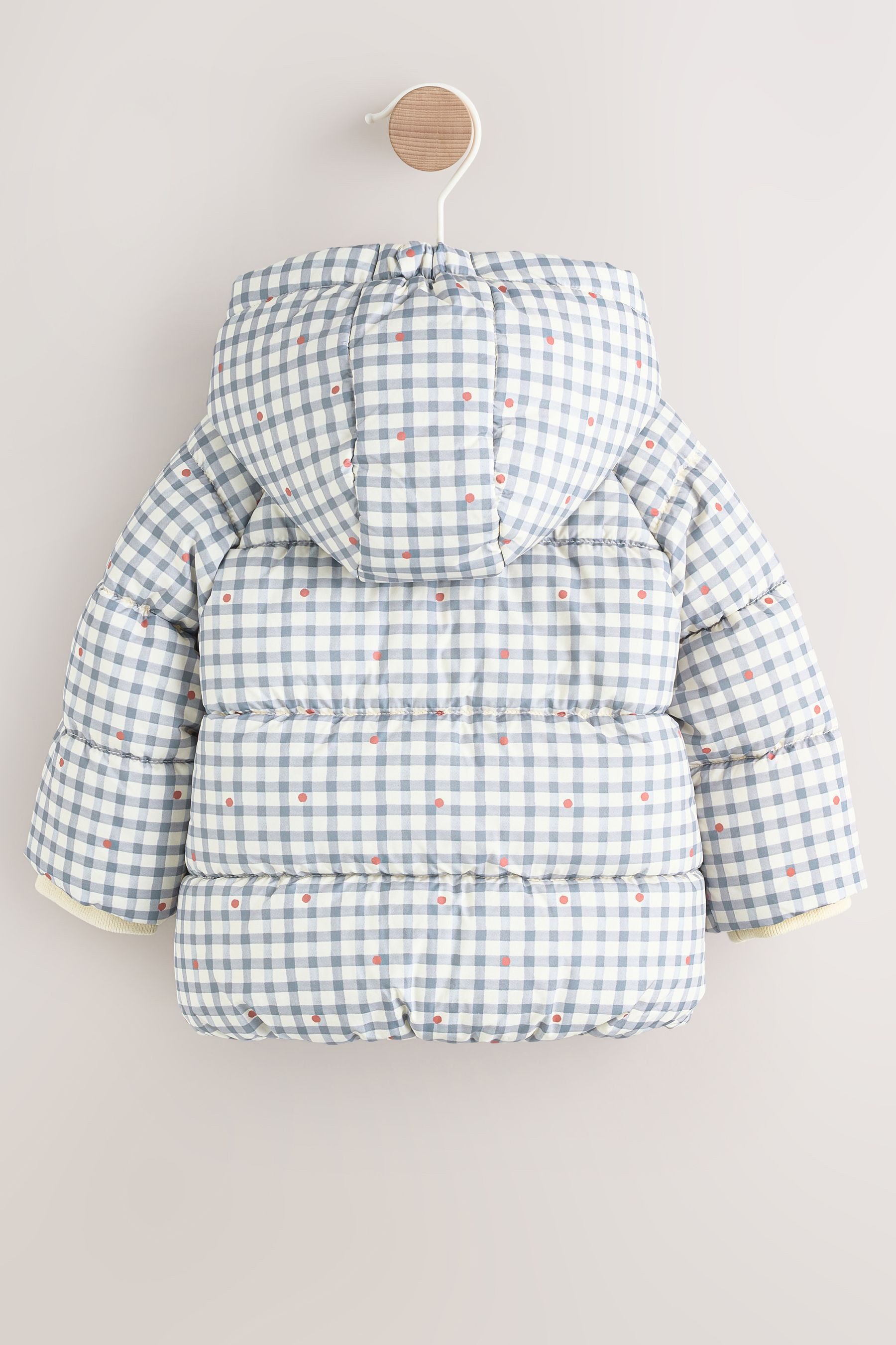 Next Steppmantel Wattierte Baby-Jacke mit Kapuze (1-tlg)