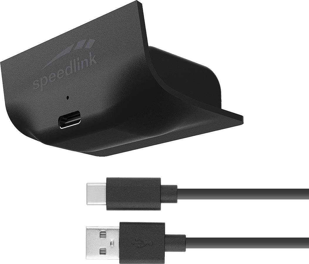 SPEEDLINK PULSE X Play & Charge Kit for XBox Series X/S, black Zubehor für Xbox Contoller
