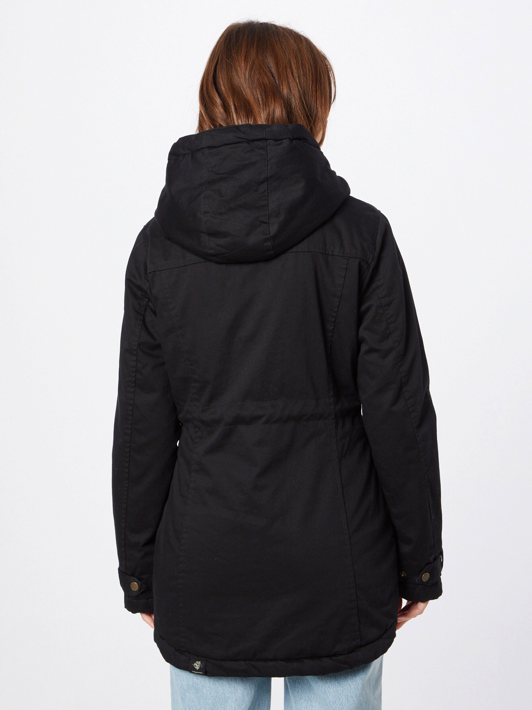 BLACK (1-St) Parka Ragwear RAQUELA