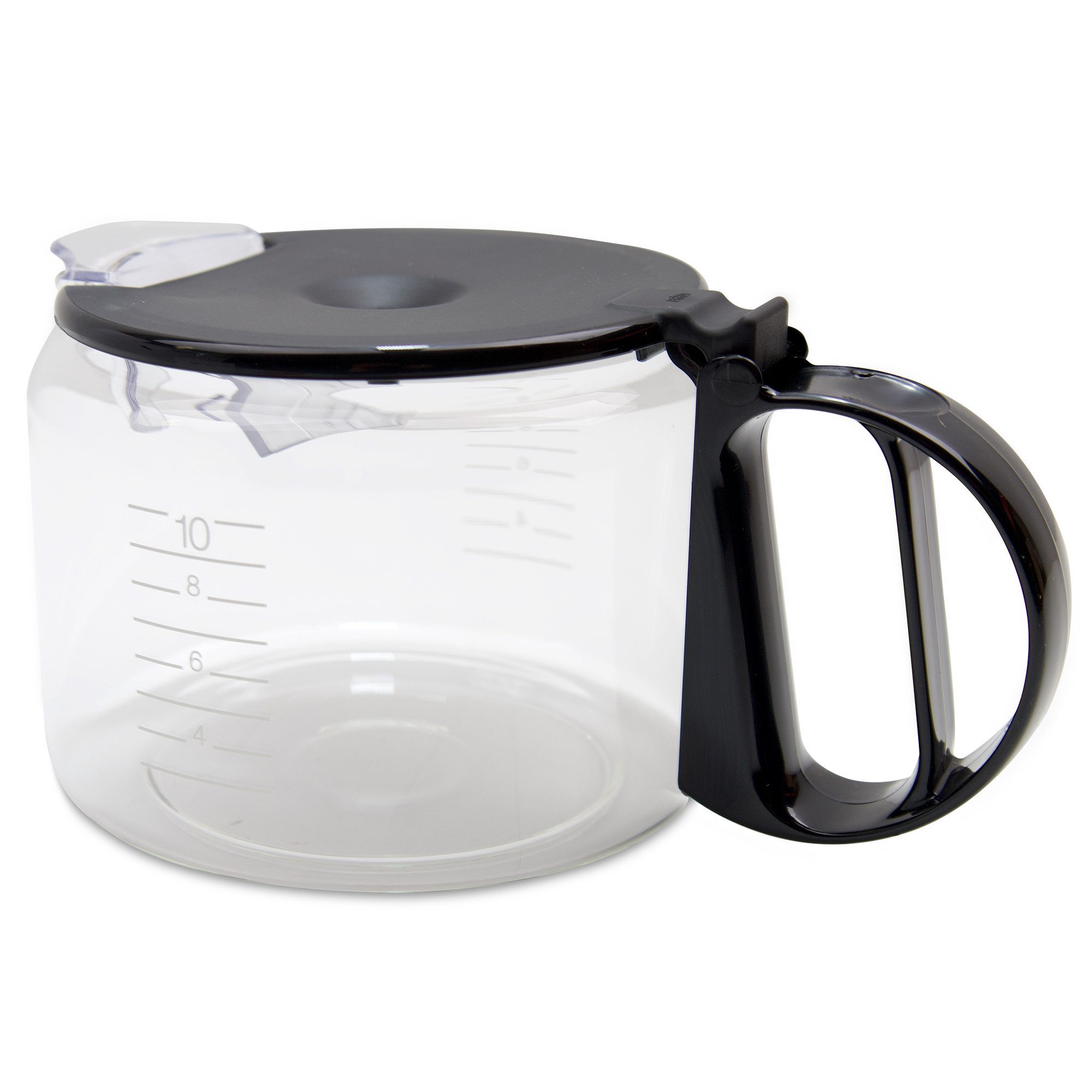 Braun Kaffeekanne Glaskanne AX13210010 Glaskaraffe, mit Kunststoffdeckel für Filterkaffeemaschine Aromaster