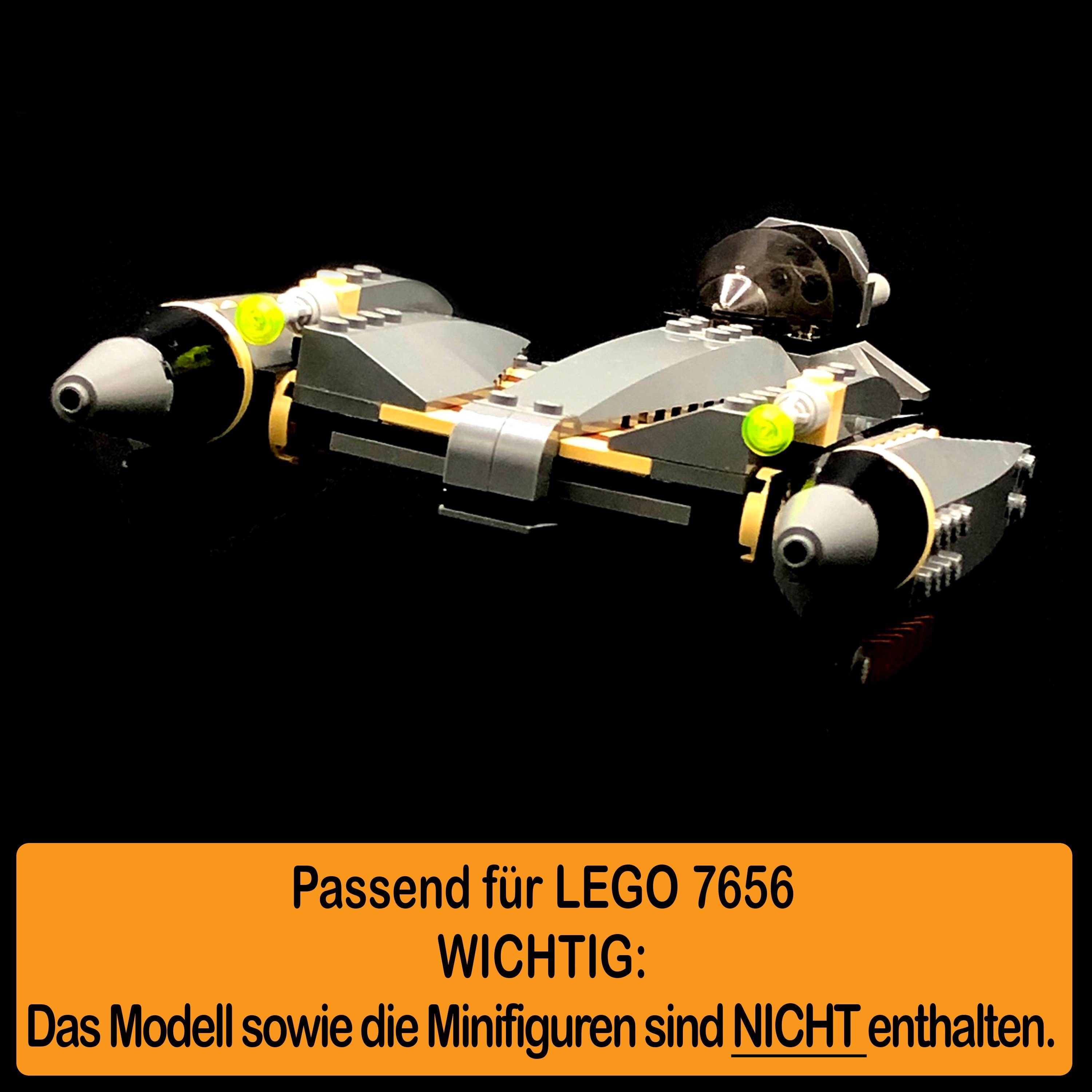 General Stand Standfuß Positionen LEGO Starfighter AREA17 Winkel 100% für Made 7656 in und einstellbar, Grievous (verschiedene Display zusammenbauen), zum selbst Germany Acryl