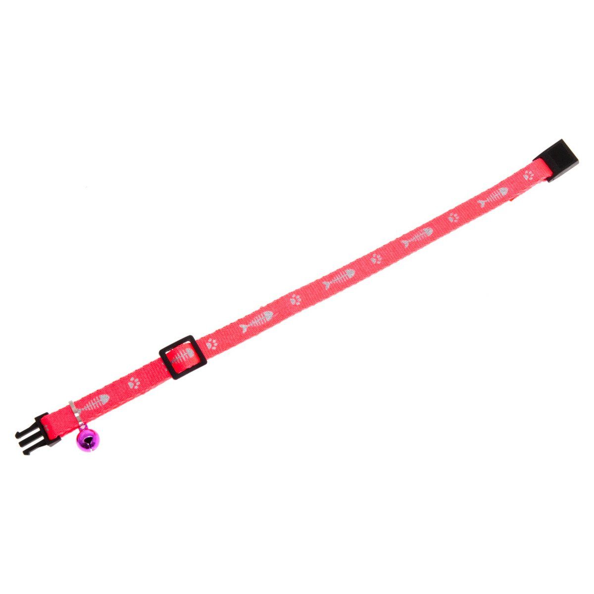Karlie Katzen-Halsband Katzen-Sicherheitshalsband Fishbone pink