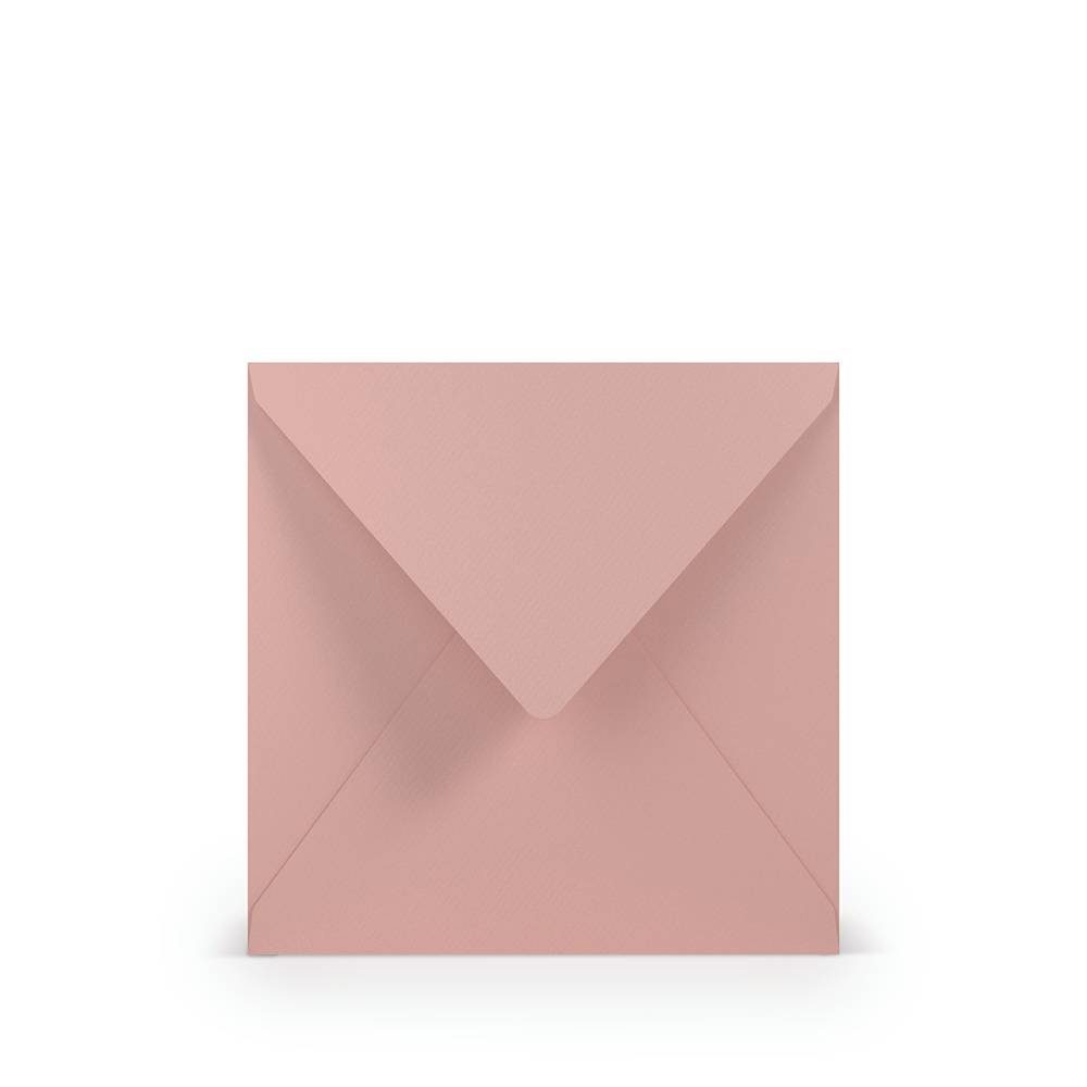 Rayher quadratisch, Paperado Rayher Umschläge Briefpapier rose