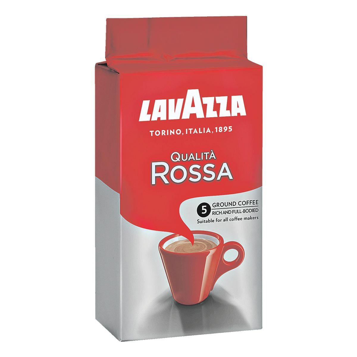 Lavazza Kaffee Qualità Rossa, 250 g, gemahlen
