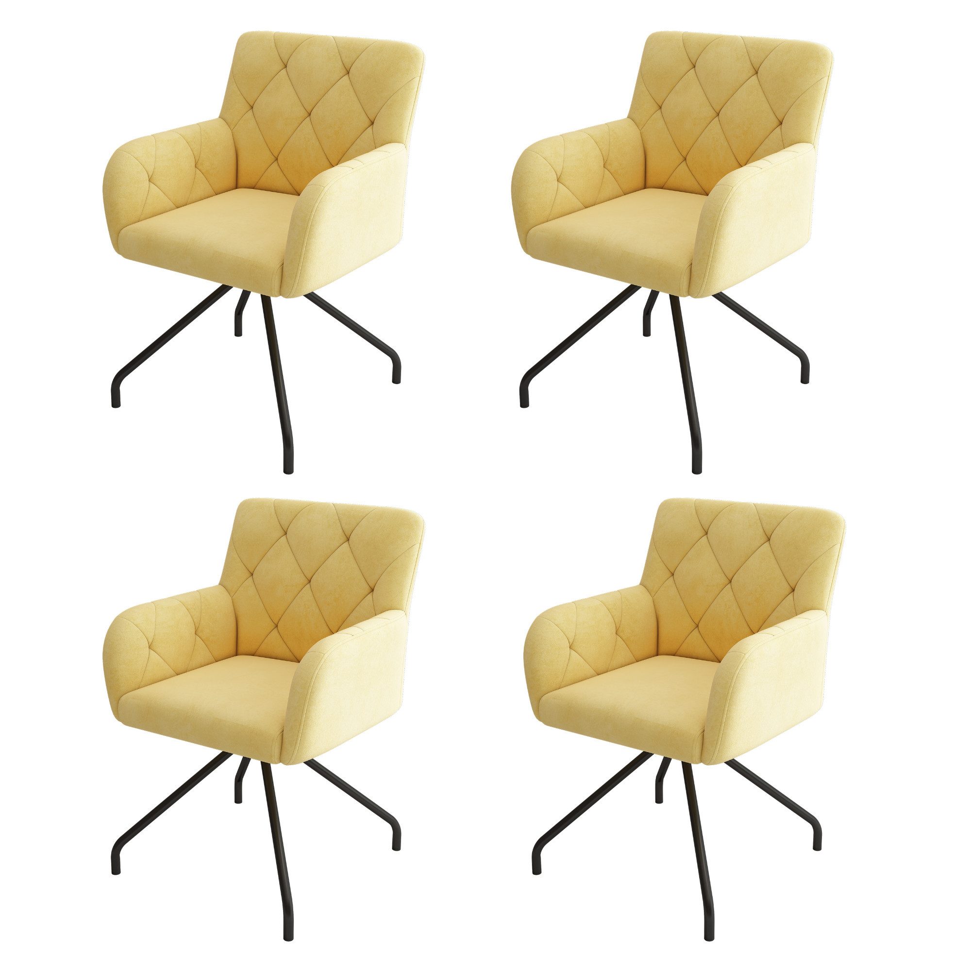 Flieks Polsterstuhl (Set, 4 St), 4er günstig online kaufen