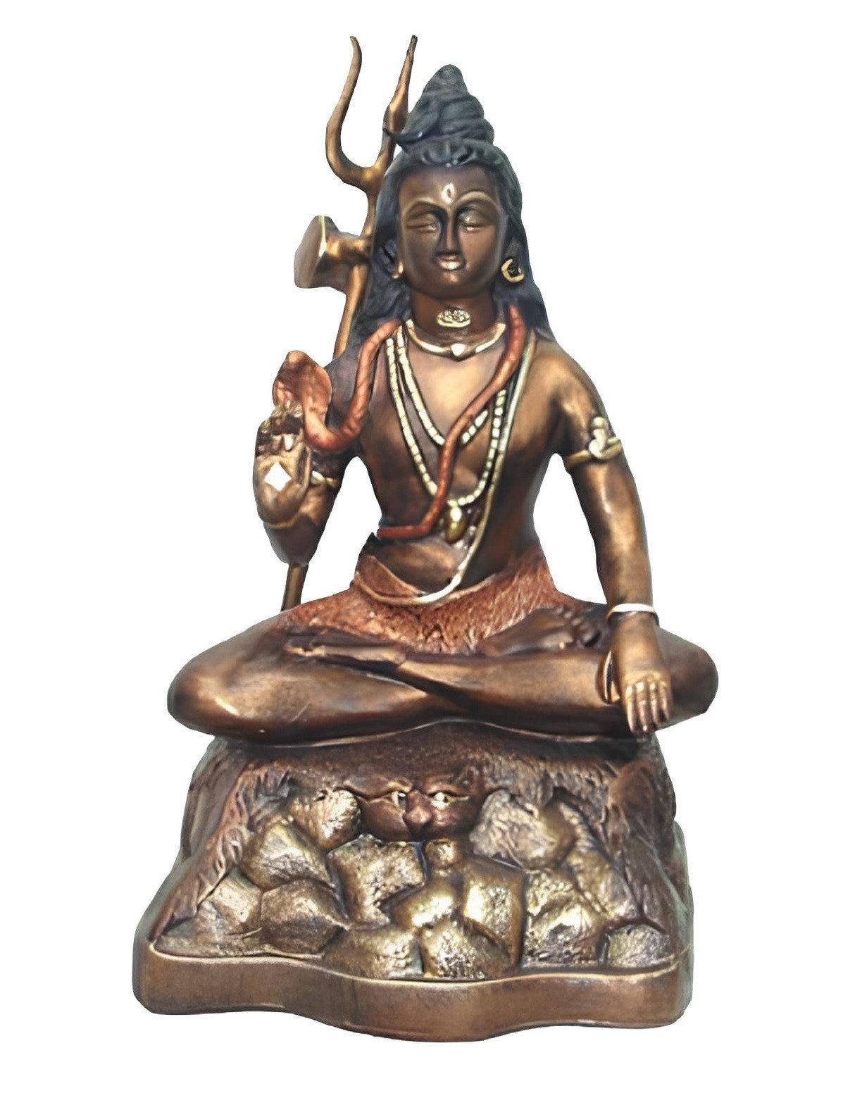 JVmoebel Buddhafigur Schlange Deko Figur Statue Skulptur 50 cm Фигурки Statuen Скульптуры (SKULPTUR MATERIAL: ACRYL 50 CM Höhe), Made in Europa