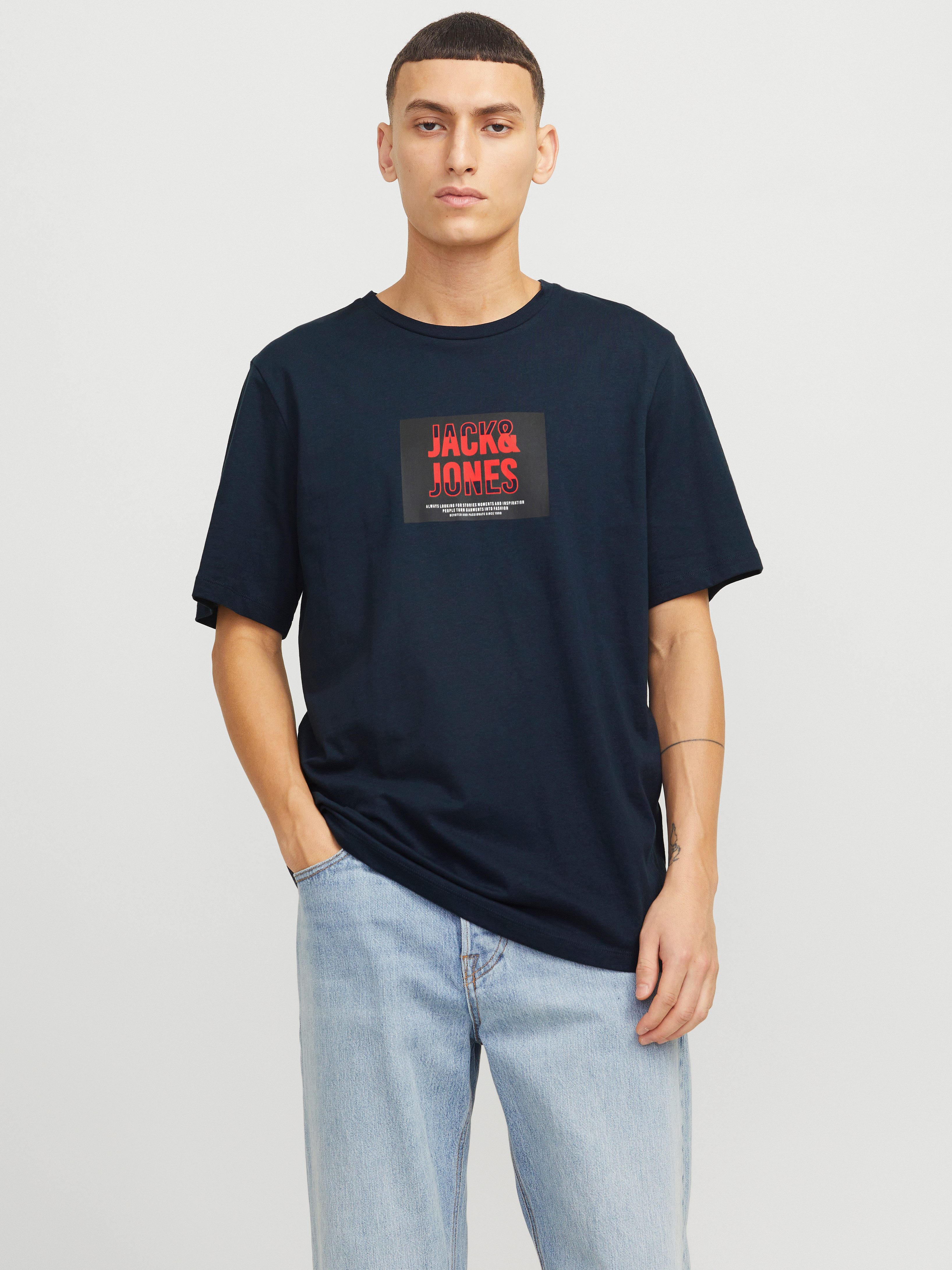 Jack & Jones Print-Shirt JJHUDSON TEE günstig online kaufen