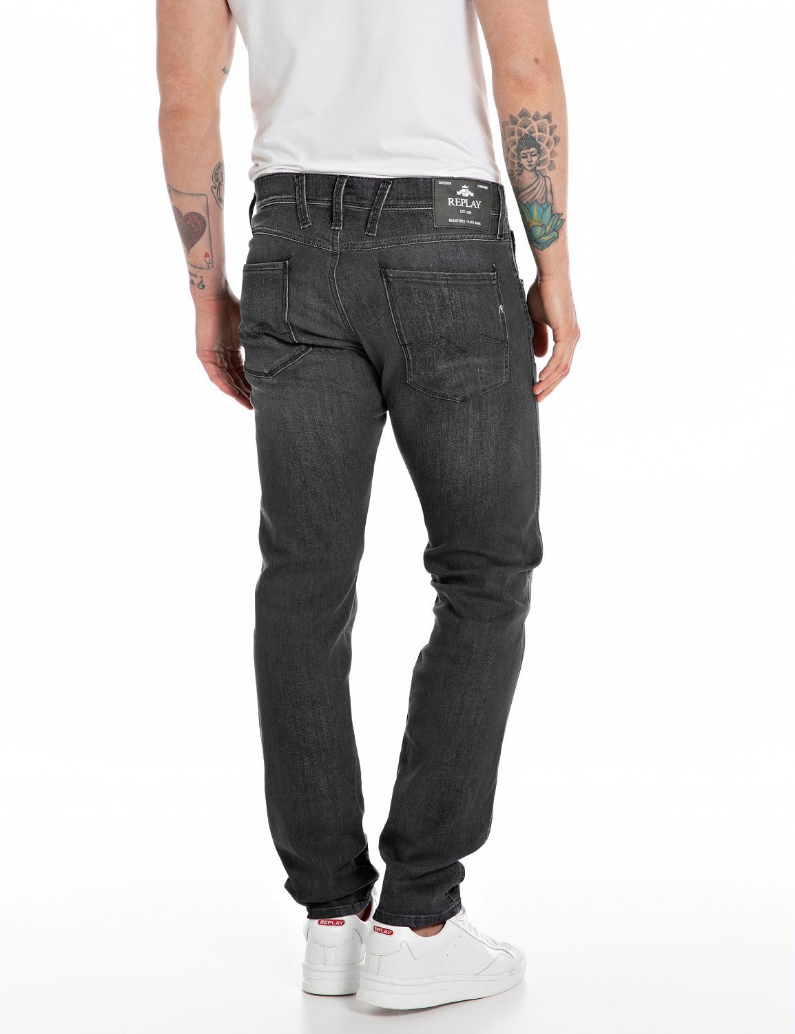 Replay Slim-fit-Jeans Anbass günstig online kaufen