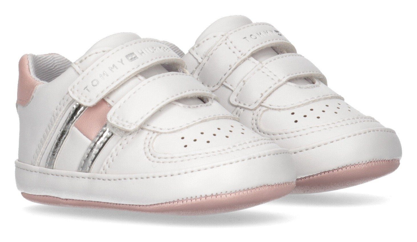 Tommy Hilfiger FLAG LOW CUT VELCRO SHOE Sneaker mit Klettverschluss, Freizeitschuh, Halbschuh, Schnürschuh