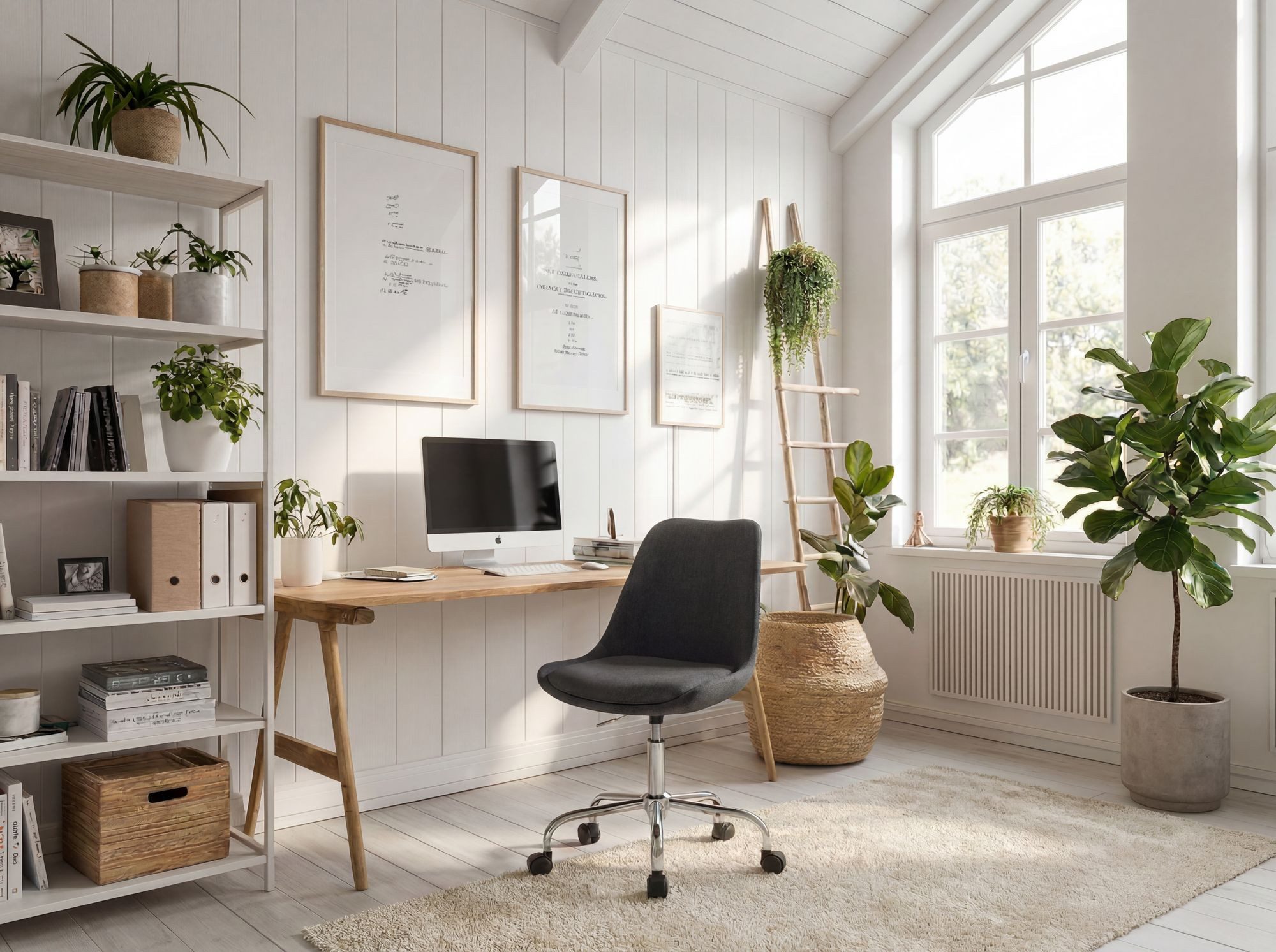 FINEBUY Drehstuhl Schreibtischstuhl Stoff Stuhl mit Rollen 110 kg Schalenstuhl (Arbeitsstuhl, Schalenstuhl mit Rollen 110 kg), Schreibtischstuhl Schwarz Stoff ohne Armlehnen