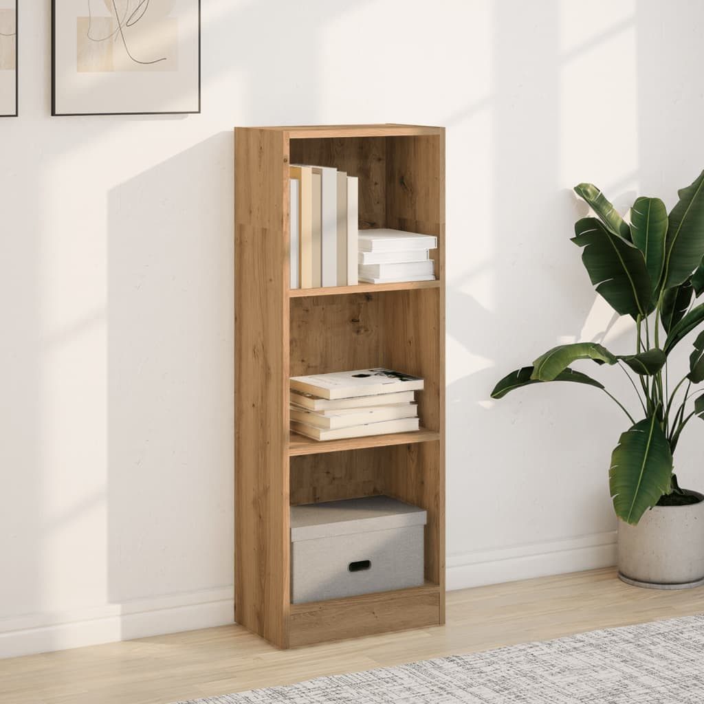 vidaXL Bücherregal Bücherregal Artisan-Eiche 40x24x109 cm günstig online kaufen