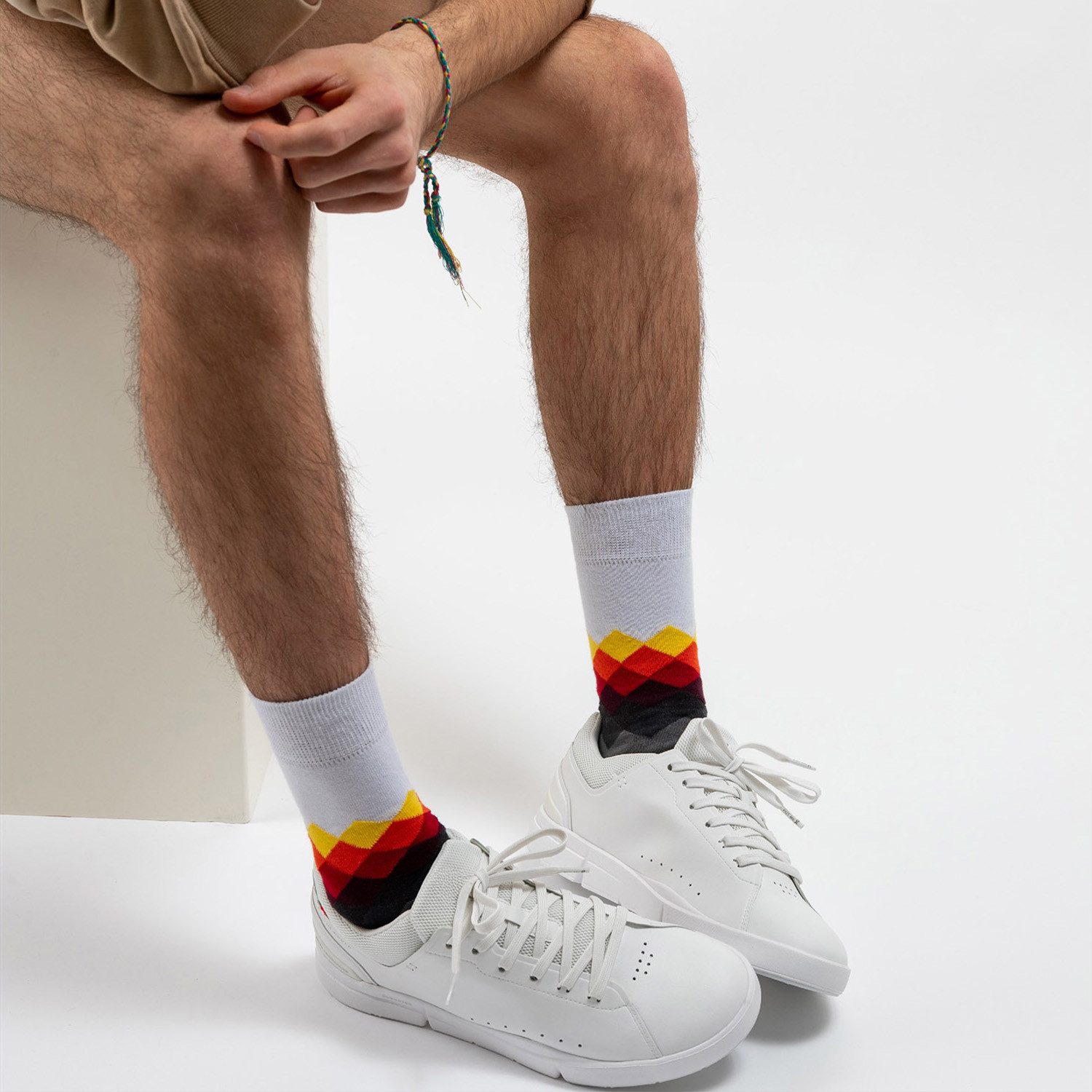 OCCULTO Basicsocken Herren Bunte Socken 6er Pack (Modell: Sigi) (6-Paar)