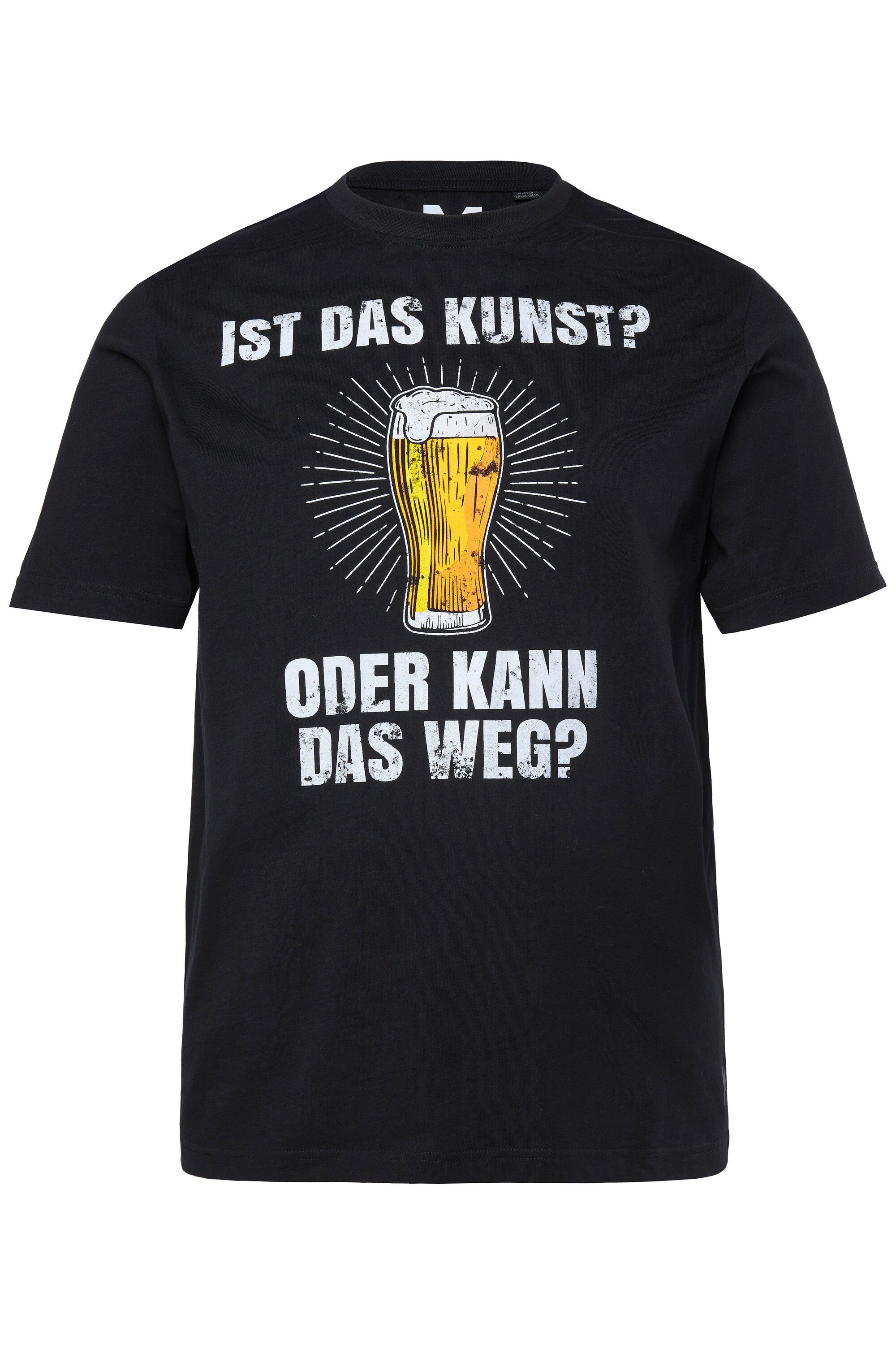 Men Plus T-Shirt T-Shirt Grill-Print Halbarm bis 8 XL