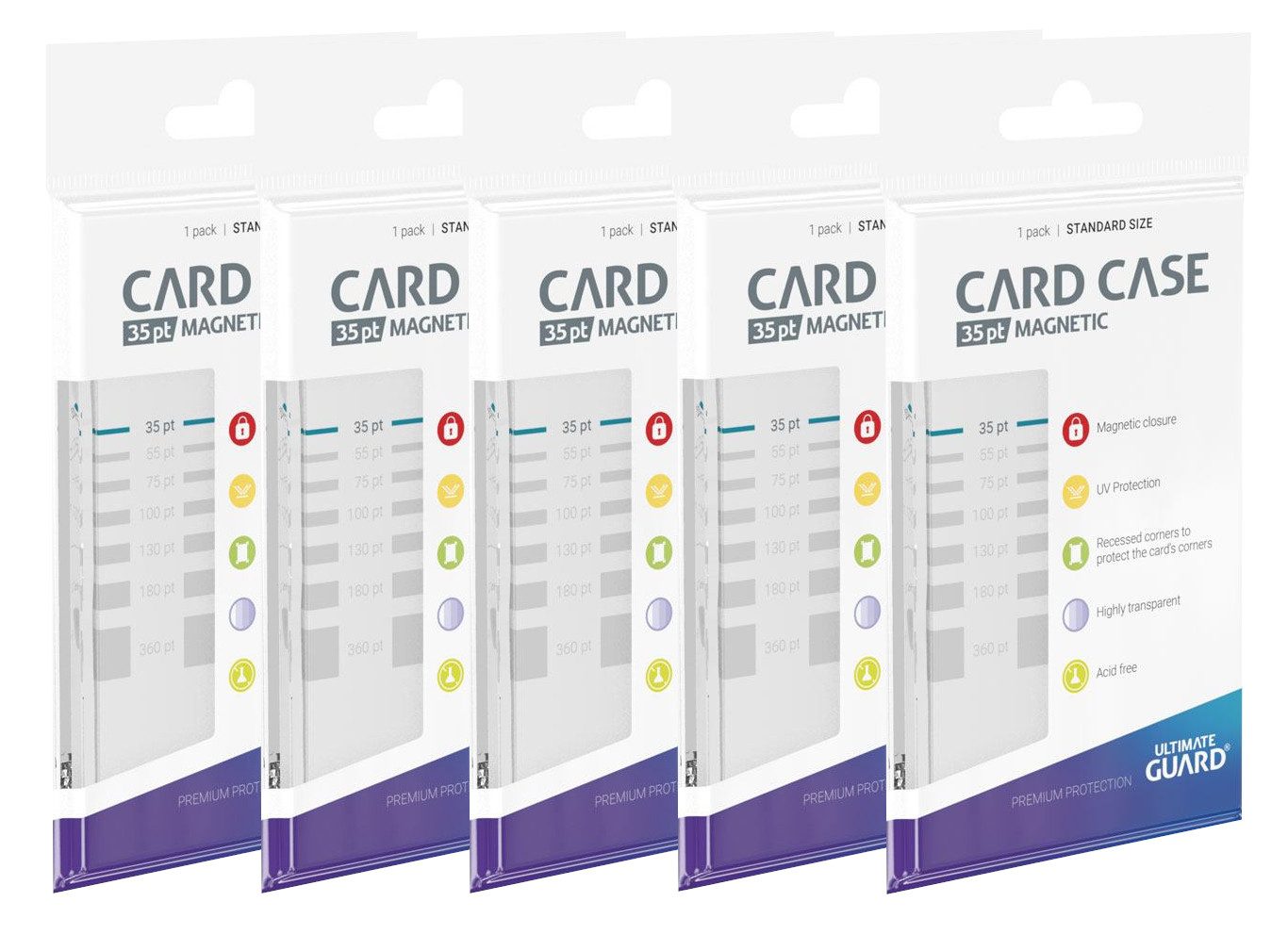 Ultimate Guard Sammelkarte 5x Magnetic Card Case 35 pt