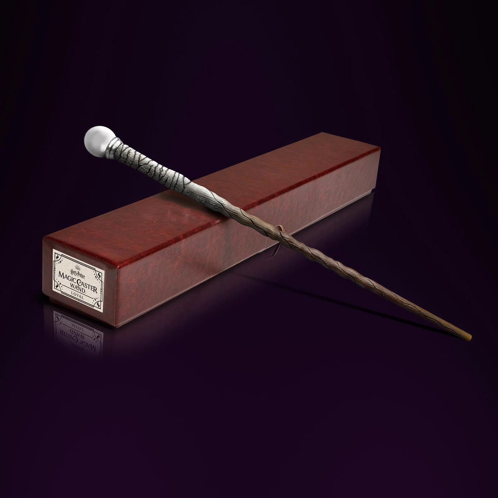 Warner Bros. Zauberstab Harry Potter Zauberstab Magic Caster Wand Loyal Gelb Neu in OVP