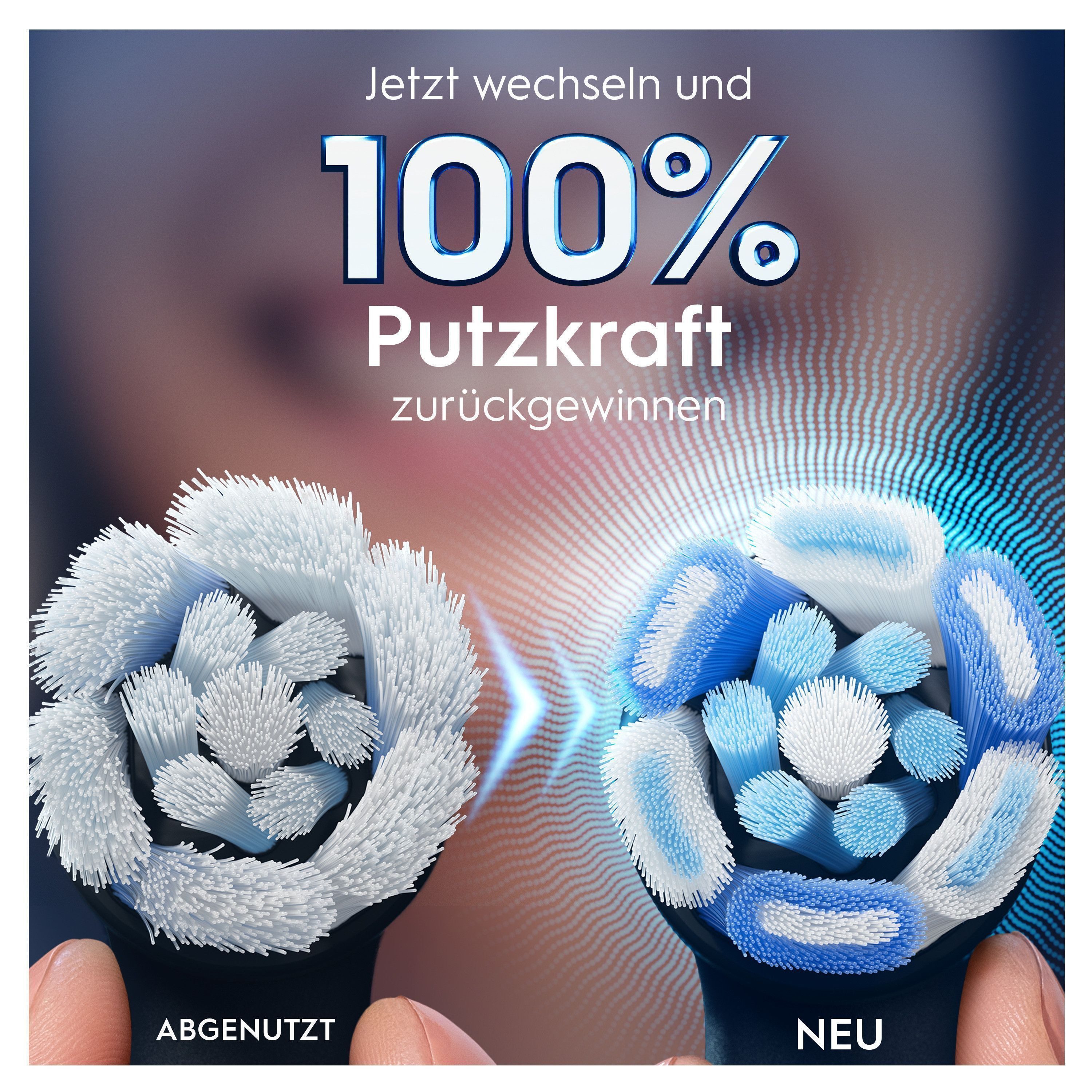 Oral-B Aufsteckbürsten iO Ultimative Reinigung, Original Aufsteckbürsten für elektrische Oral-B iO Zahnbürsten
