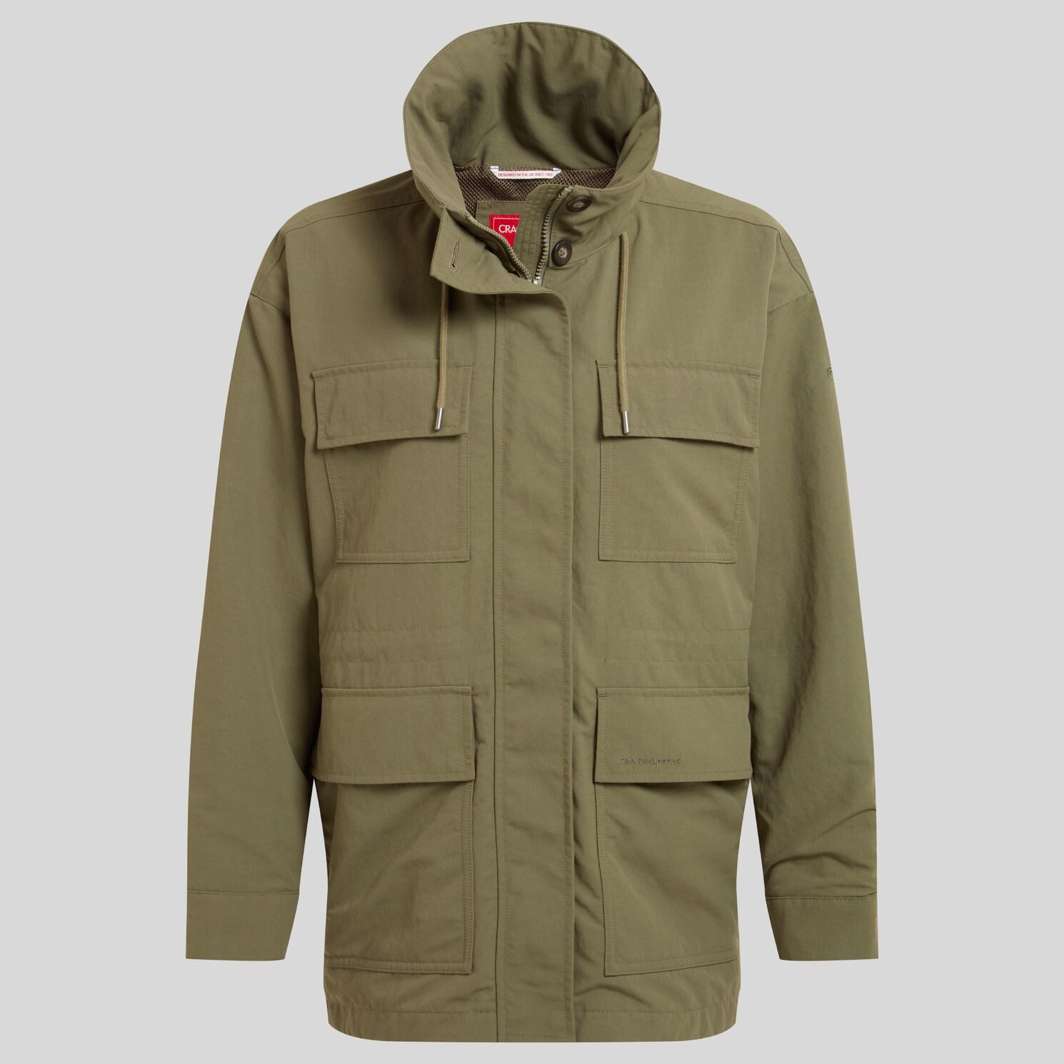 Craghoppers Trekkingjacke Craghoppers - NL Adventure Jacke Damen Outdoorjacke Reisejacke, olive