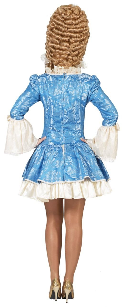 Funny Fashion Kostüm Barock Kostüm 'Johanna' für Damen - Hellblau, Kur