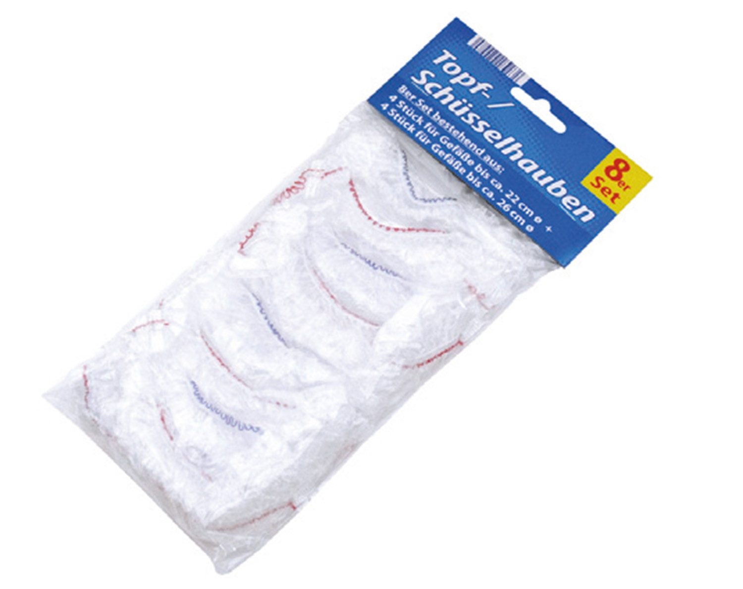 Frischhaltedeckel Topf- / Schüsselhauben, 8er Set