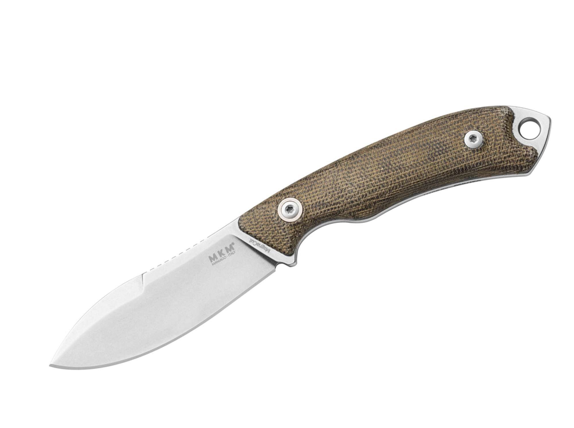 MKM Taschenmesser Feststehendes Ножи Pocket Tango 1 Micarta Green