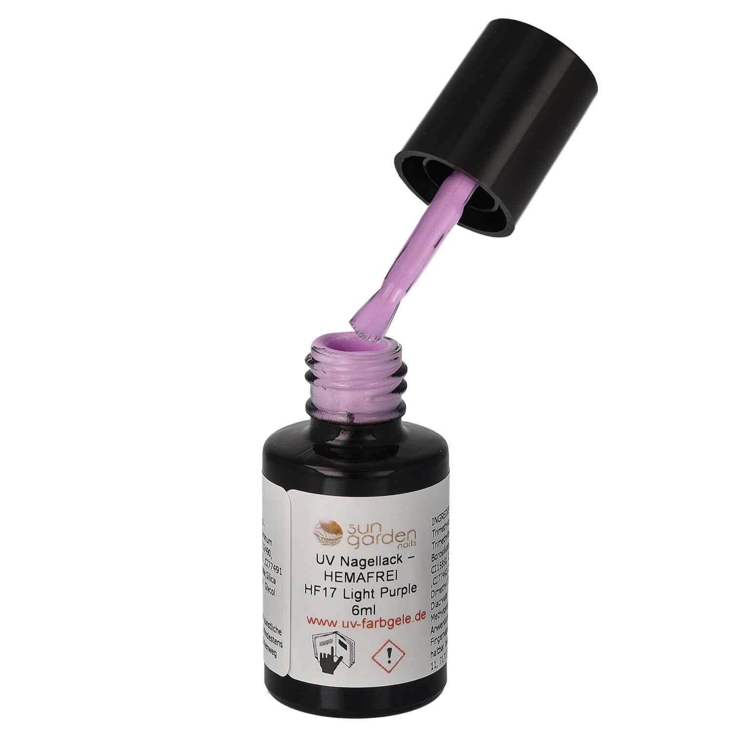 Sun – Purple UV HEMAFREI Nagellack Light Nagellack HF17 - 6ml Garden Nails
