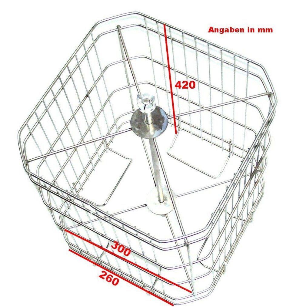 4 Waben Zentrifugenentsafter Honigschleuder Apex Edelstahl E5570 elektrische 4 VA Rahmen Imker