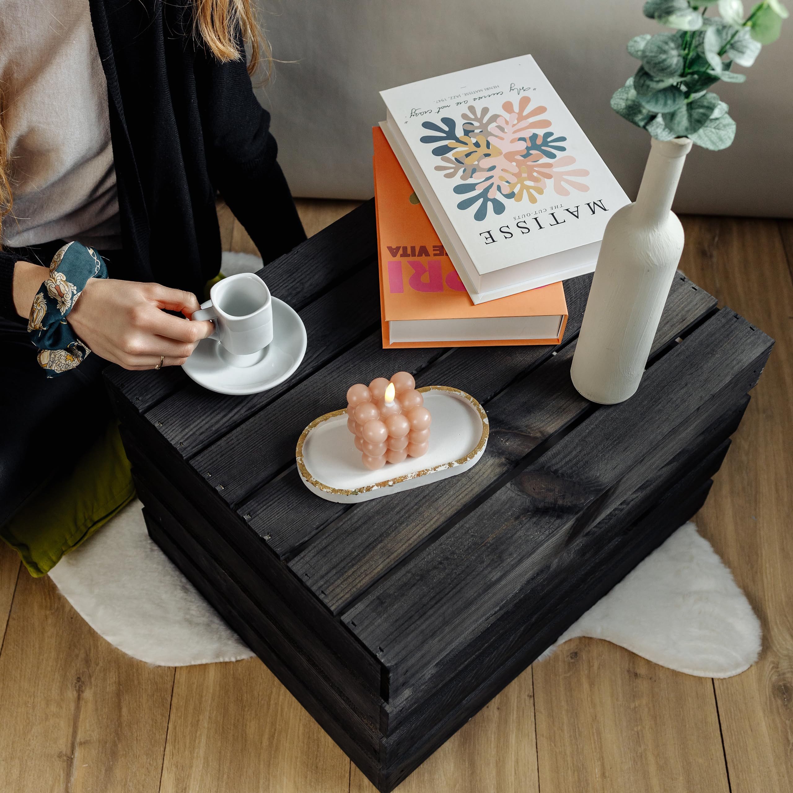 Creative Deco Holzkiste 3x Weinkisten Set günstig online kaufen