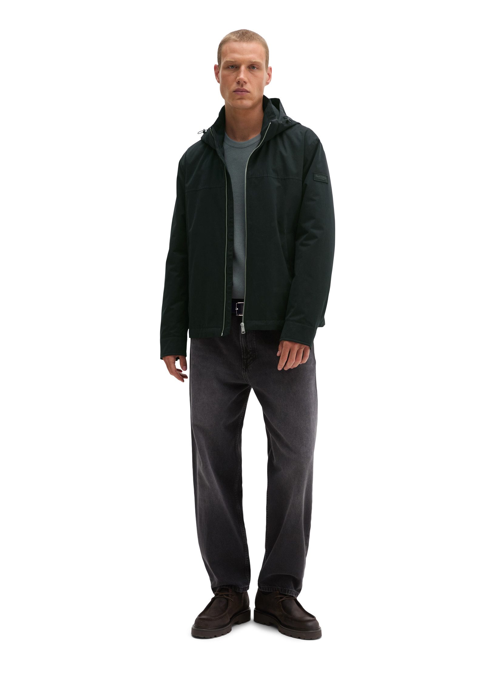 Marc O'Polo Blouson regular mit abnehmbarer Kapuze – Bild 4 von 5