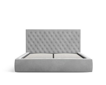 Sofa Dreams Polsterbett Olivos (Designerbett), Komplettbett Bett mit Bettkasten, inklusive Matratze und Topper
