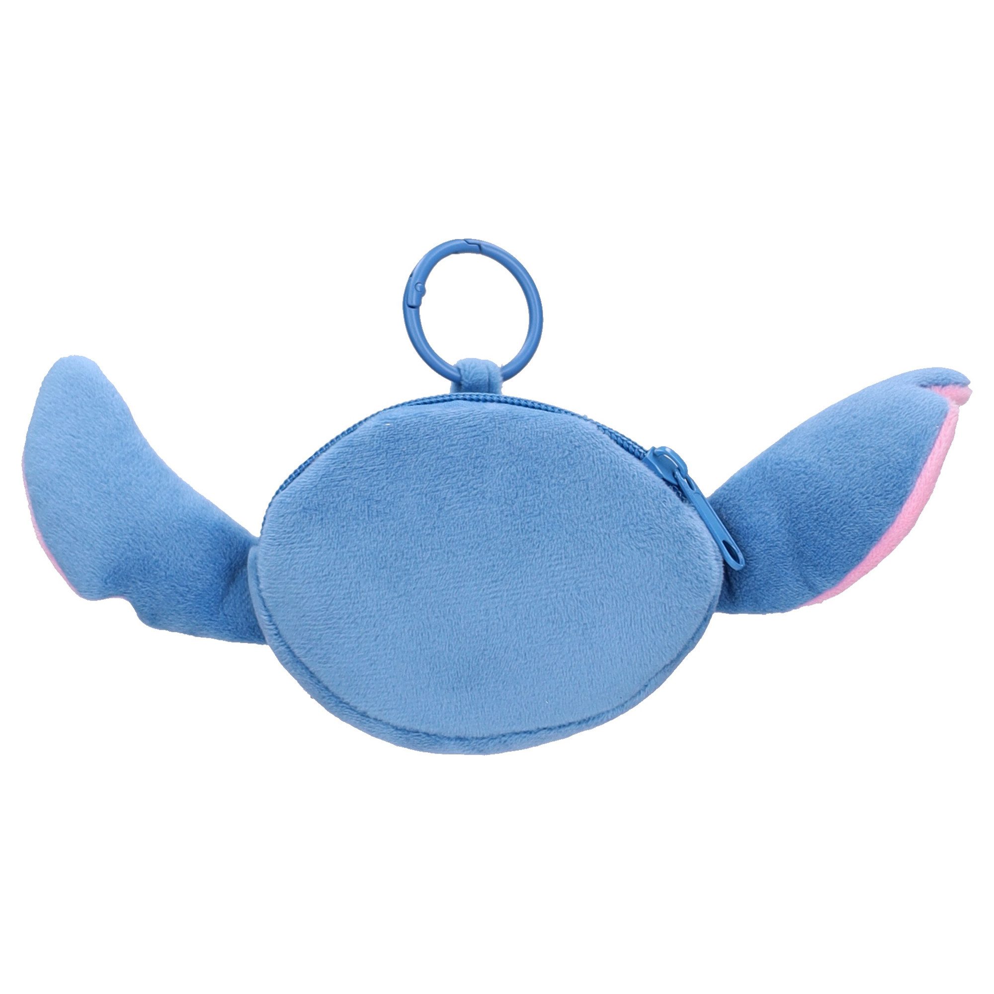 Disney Schlüsselanhänger Stitch Schlüsselhänger Plushie Pals mit Reißverschlussfach