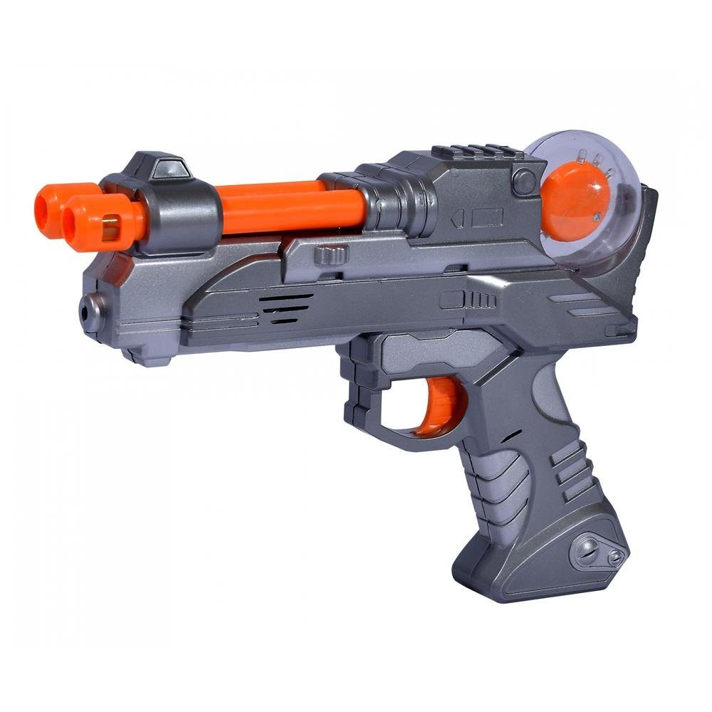 SIMBA Laserpistole Planet Fighter Light Shooter, mit Schuss-Geräuschen ...