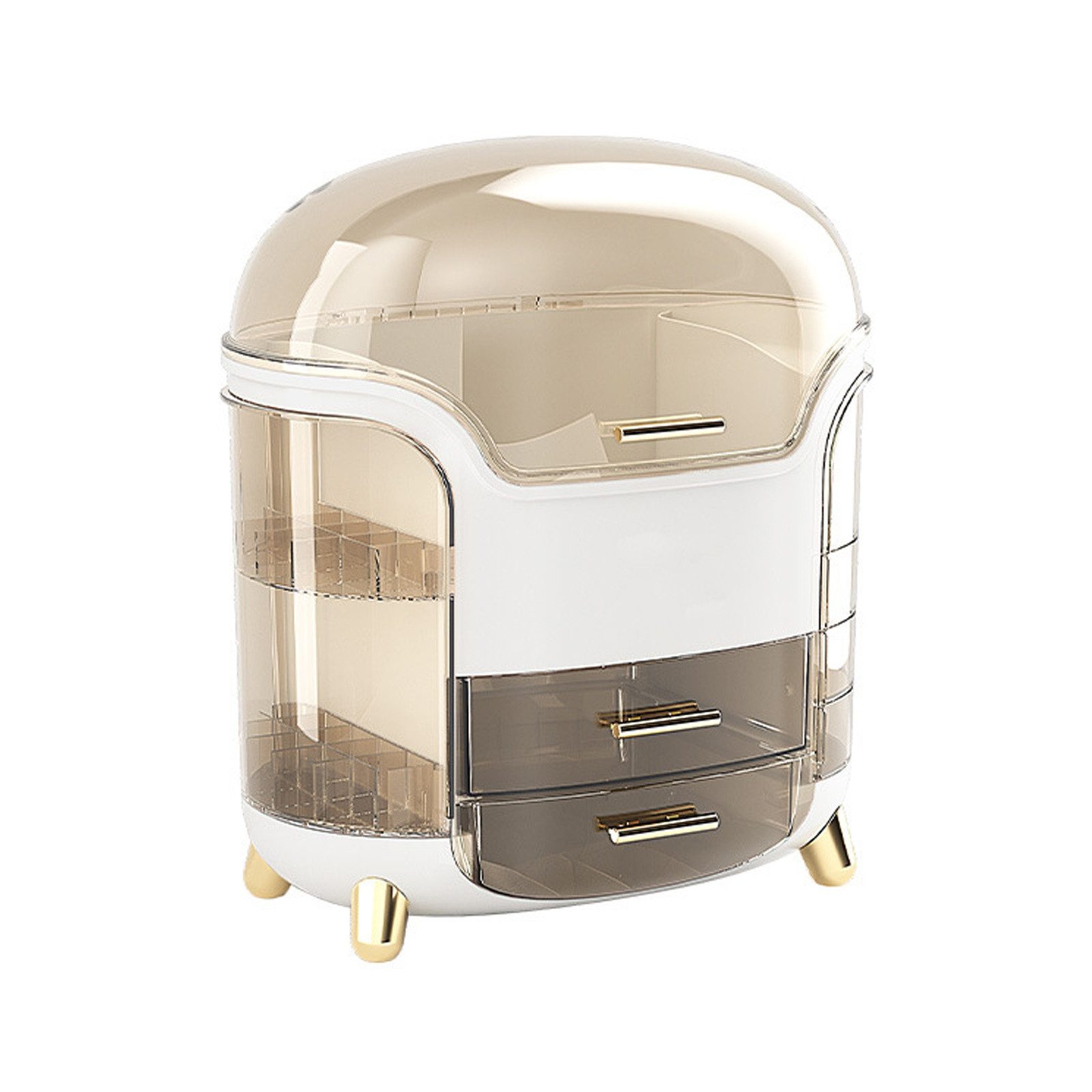 Make-Up Organizer Kosmetik-Aufbewahrungsbox mit großem Fassungsvermögen