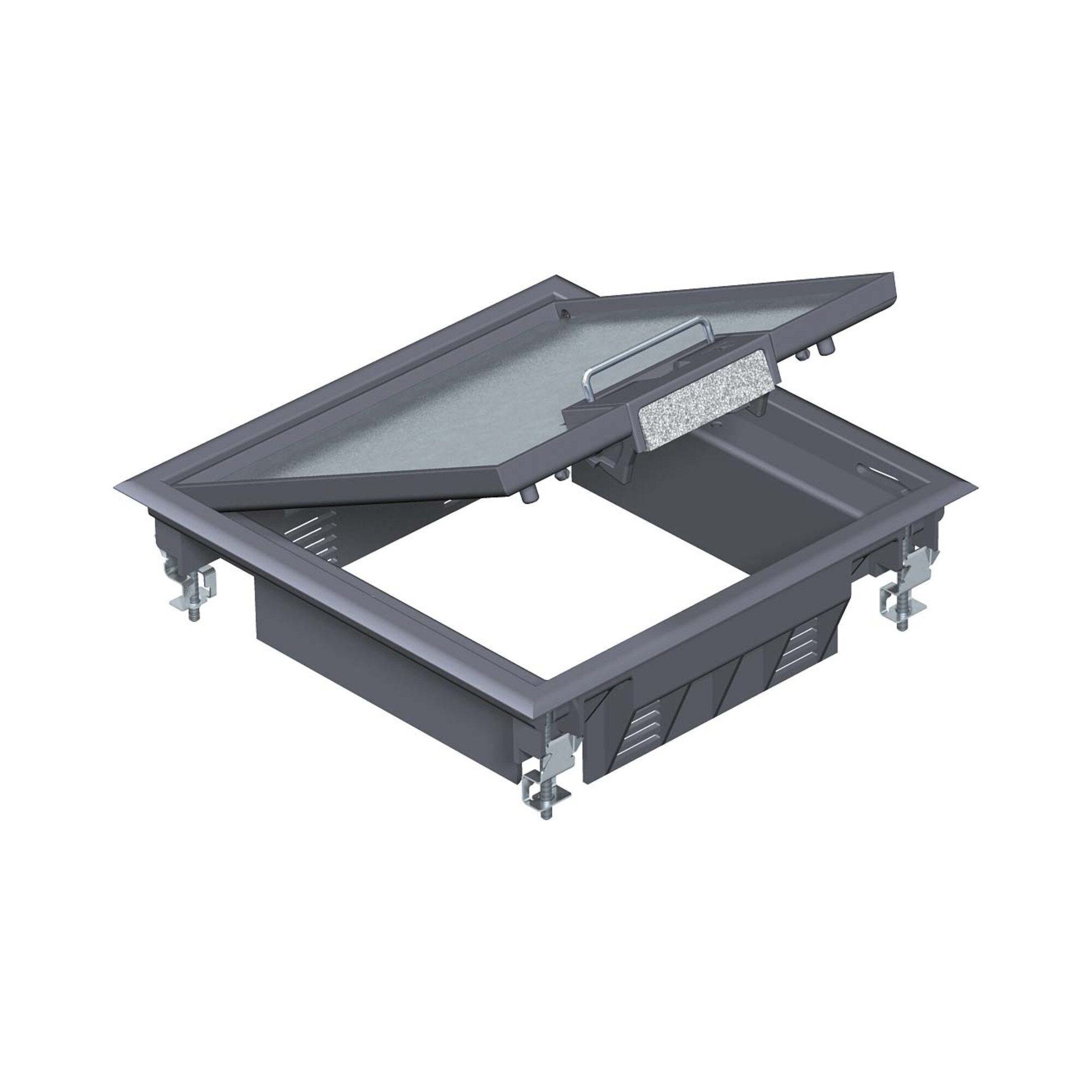 OBO BETTERMANN OBO Bettermann Vertr Geräteeinsatz f. Kanalmontage GES4 U 7011 Installationskabel