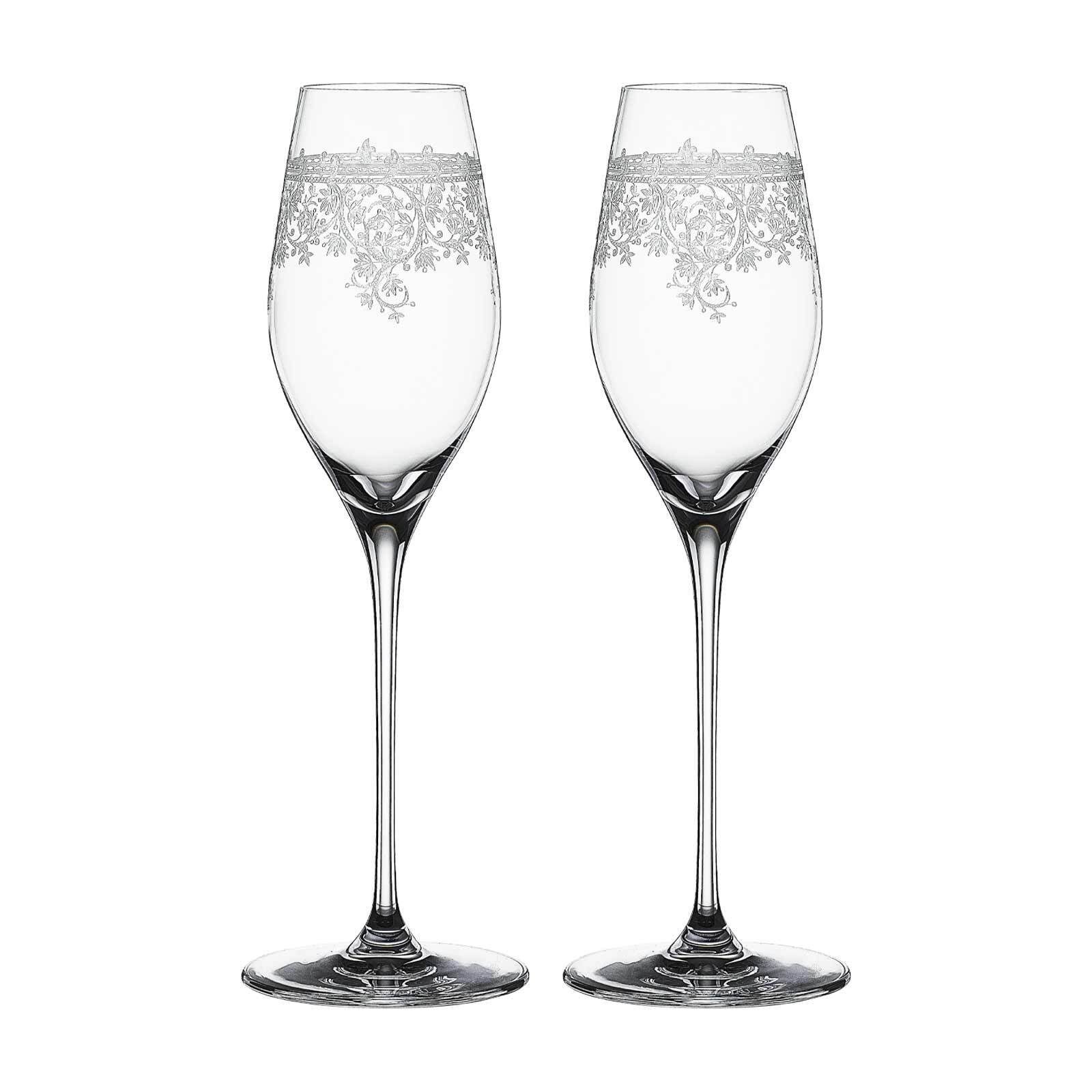 Champagnerglas 300 ml Glas Arabesque Champagnergläser SPIEGELAU Set, 2er