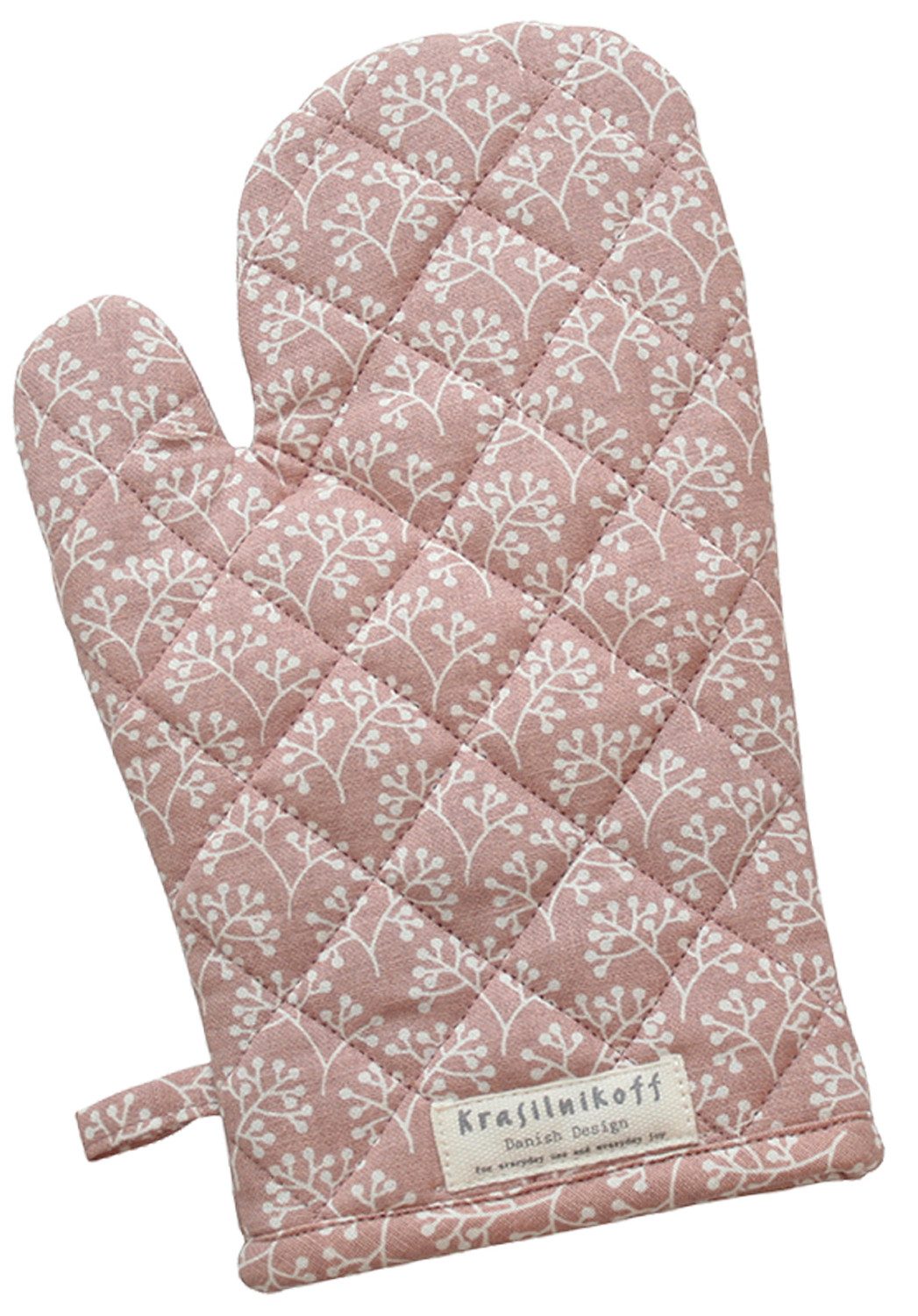 Krasilnikoff Topfhandschuhe Berries, (1-tlg., 1-teilig), Ofenhandschuh günstig online kaufen