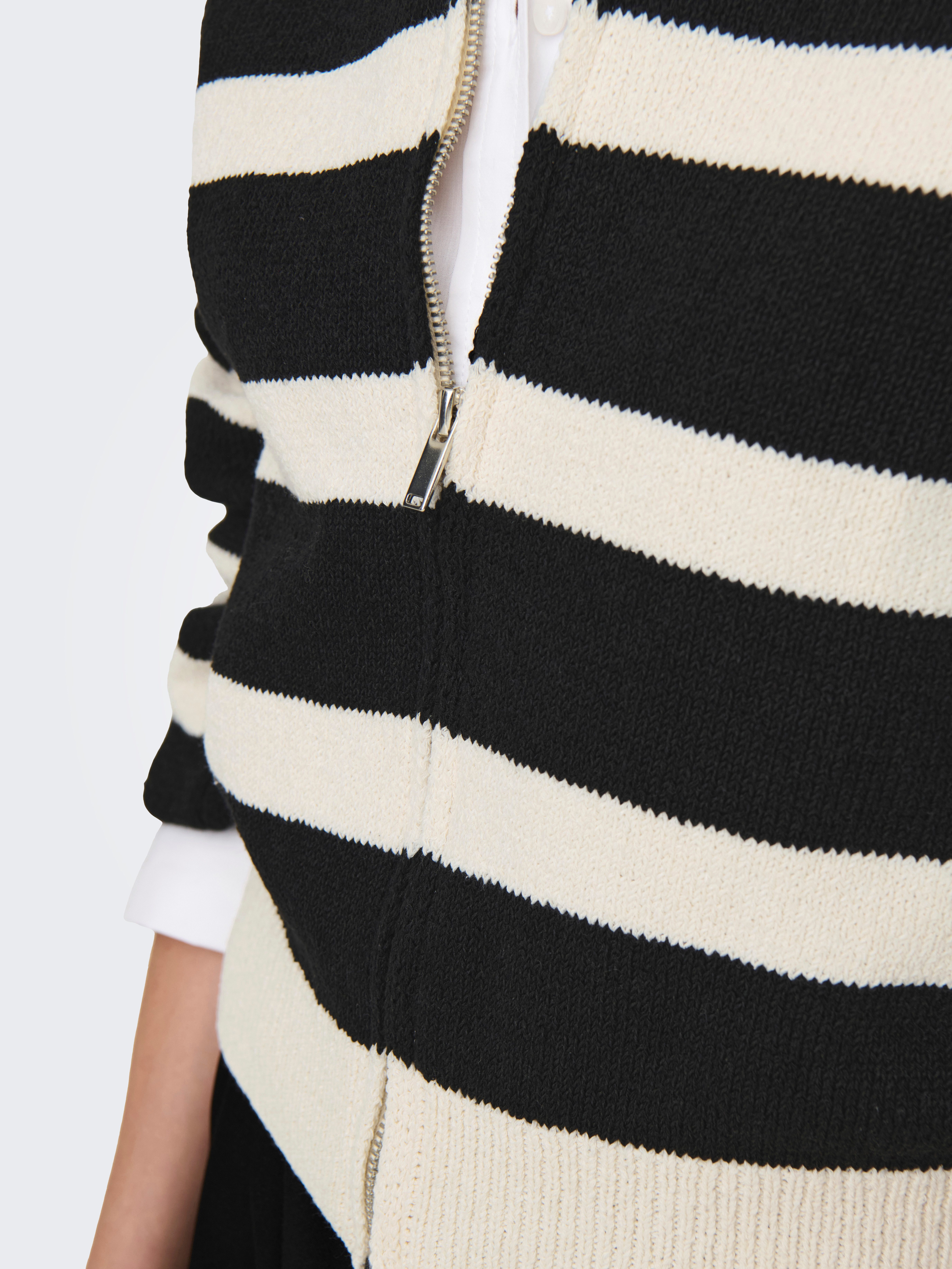 ONLY Longstrickjacke ONLTHORA LS O-NECK BOMBER CC KNT