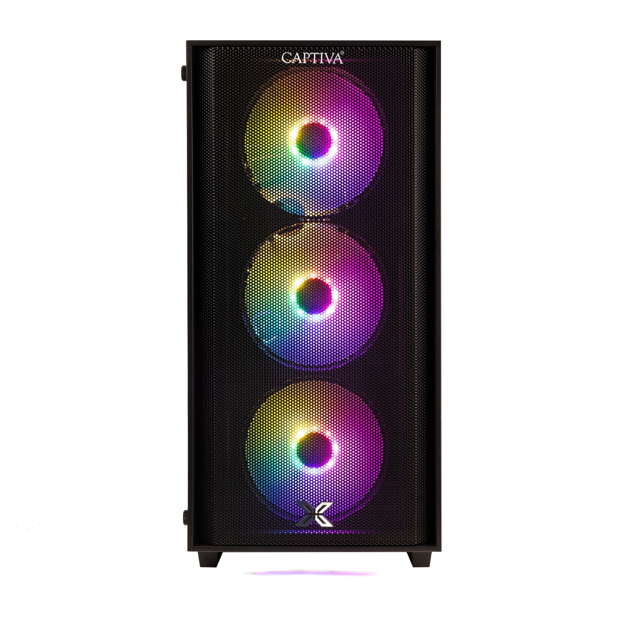 CAPTIVA Advanced Gaming R94-671 Gaming-PC (AMD Ryzen 7 5700X, GeForce® RTX™ 5060, 16 GB RAM, 1000 GB SSD, Luftkühlung)