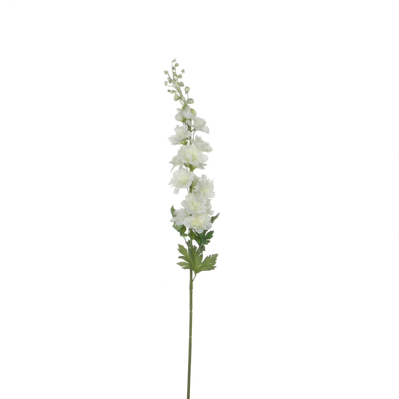 Kunstpflanze Mica künstliche Delphimium weiß, 78 cm, Mica Decorations