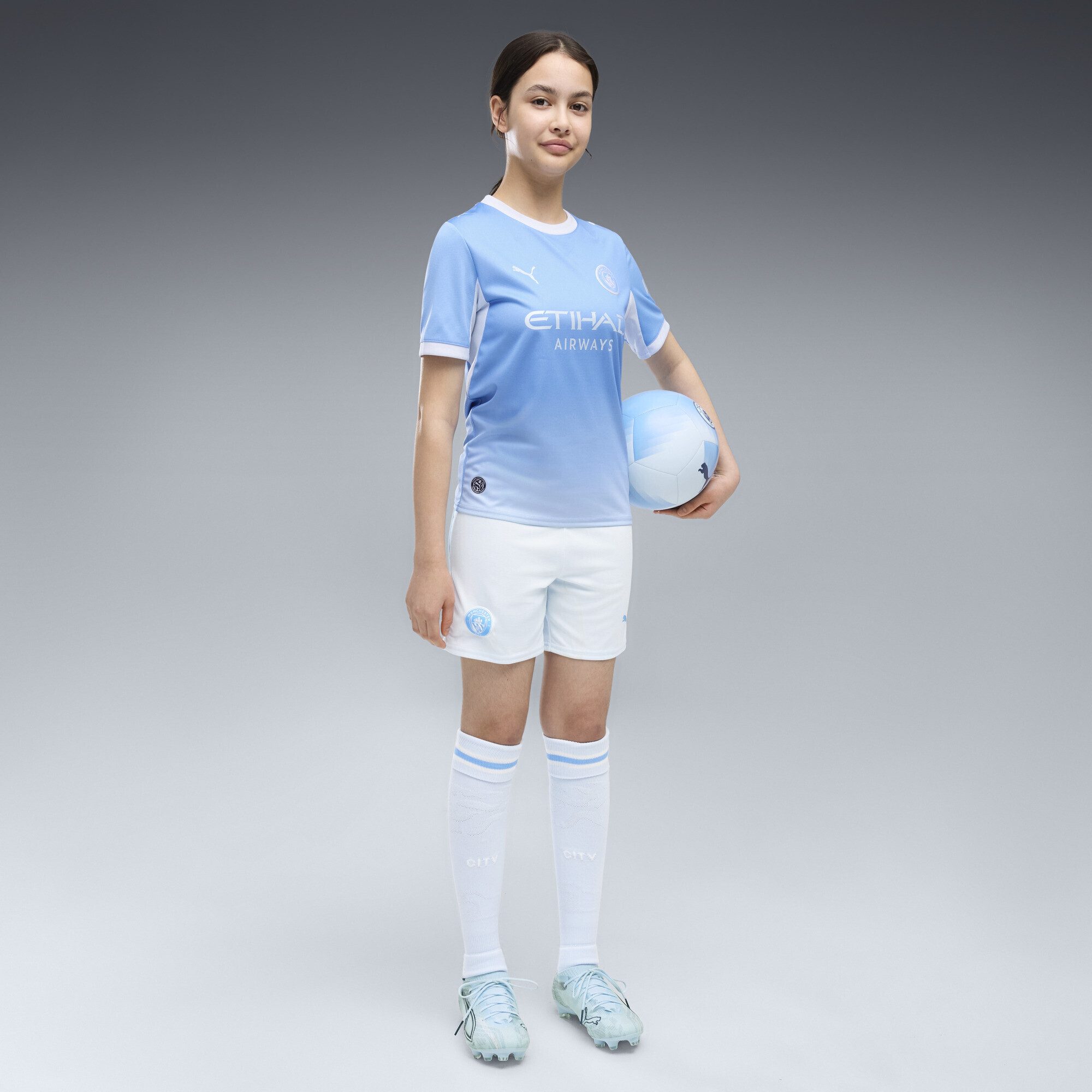 PUMA Sporthose Manchester City 26/27 Shorts. Jugendliche