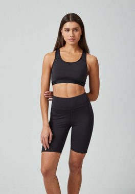SNOCKS Sporthose High Waist Shorts Damen Trainingsshort Radlerhose (1-tlg) aus blickdichtem Stretchmaterial, ohne kratzenden Zettel