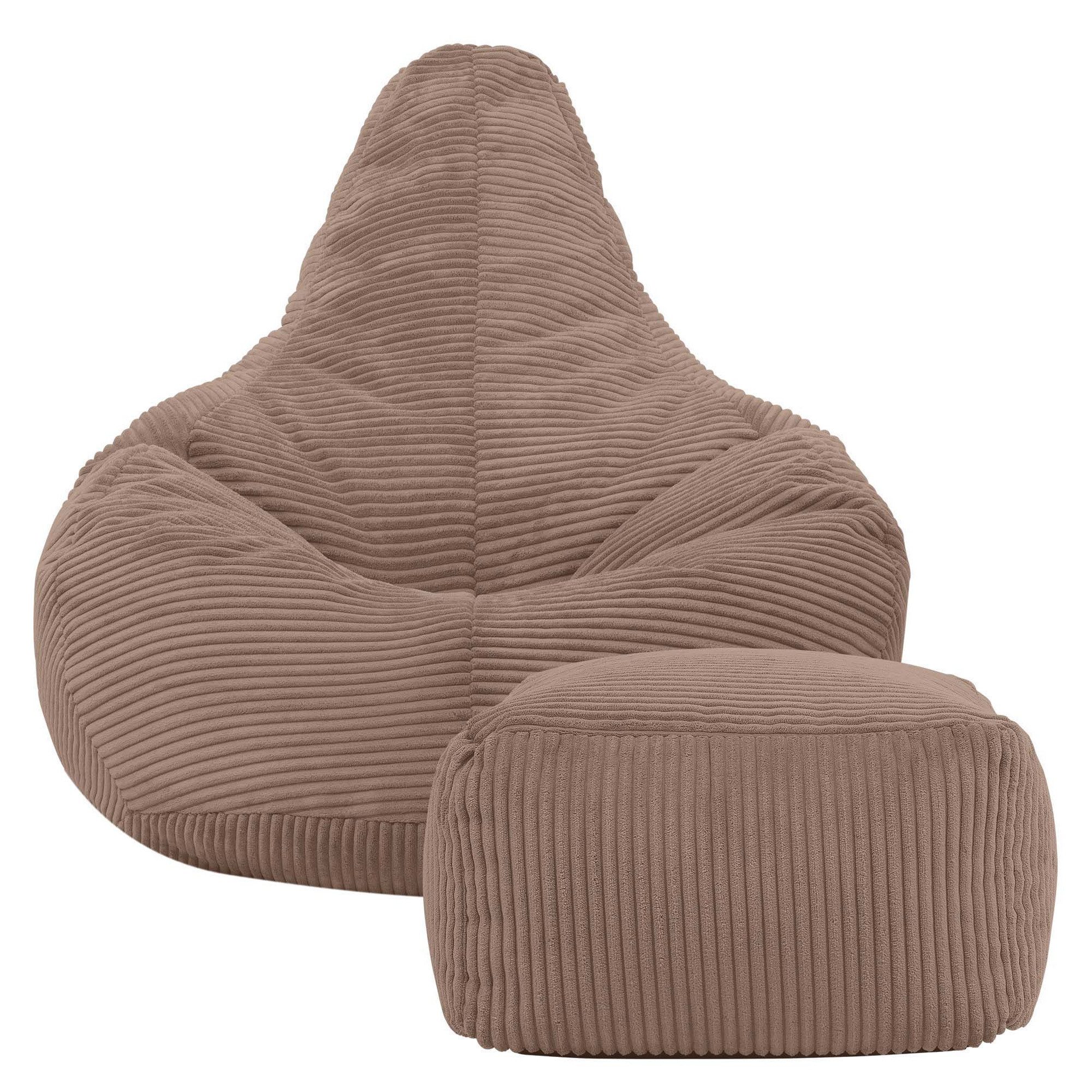 icon Sitzsack Sessel mit Liege aus günstig online kaufen