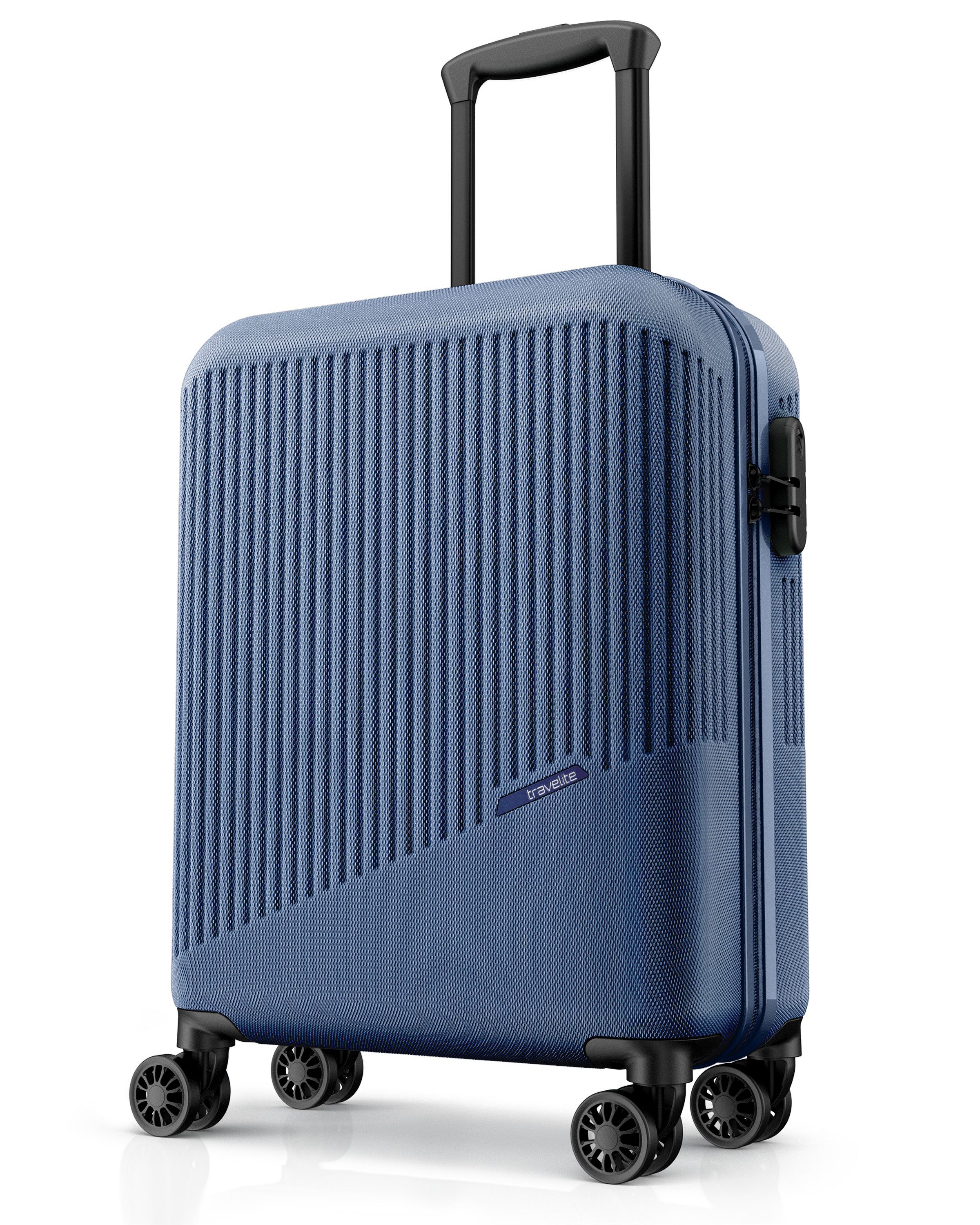 travelite Hartschalen-Trolley BALI Reisekoffer Hartschale, 4 Rollen, TSA-Schloss – robustes Reisegepäck
